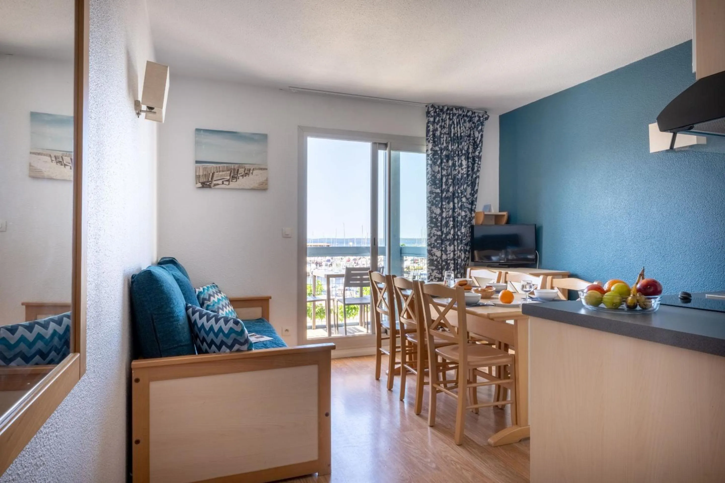 Dining area in Résidence Odalys Du Port