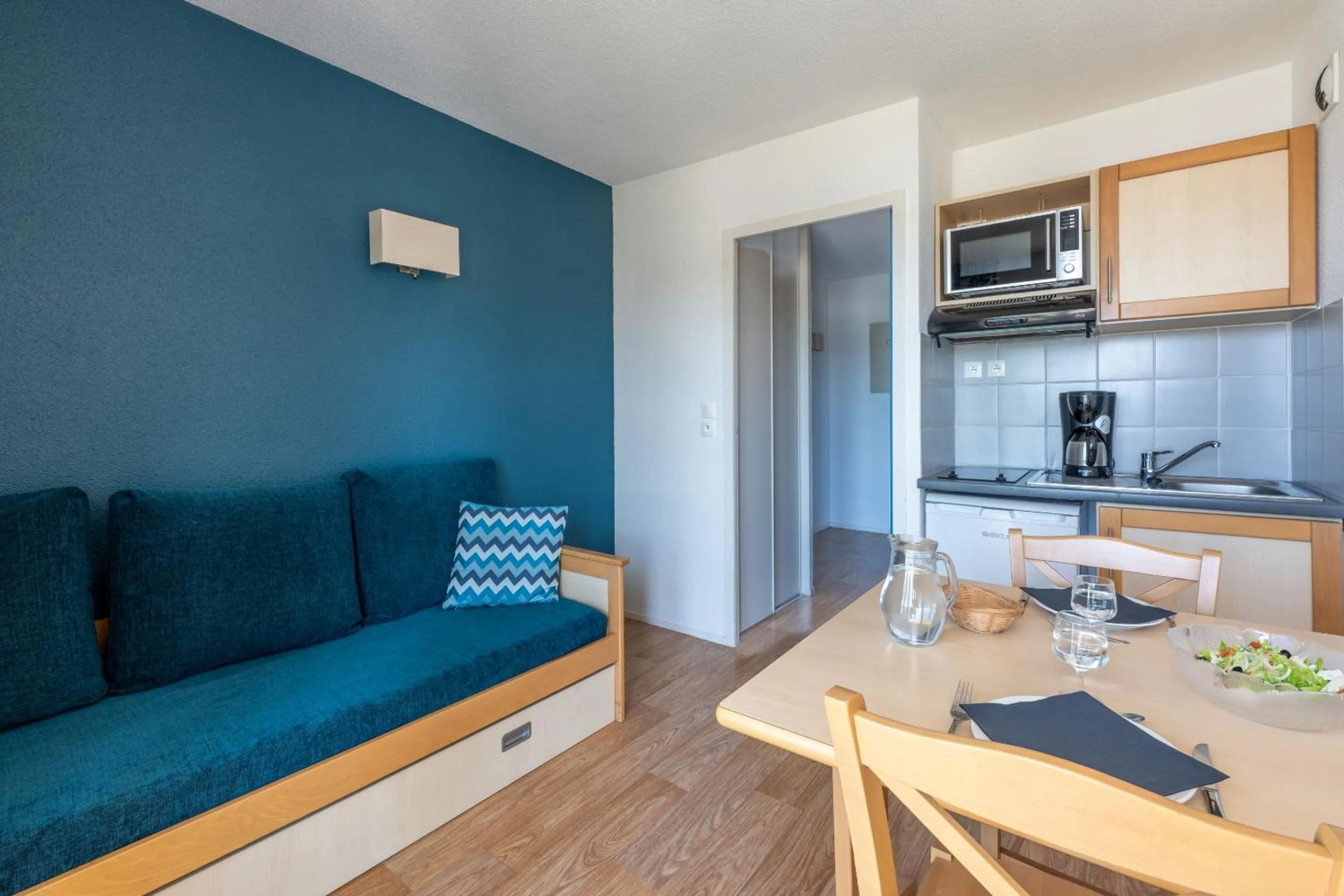 Seating area in Résidence Odalys Du Port