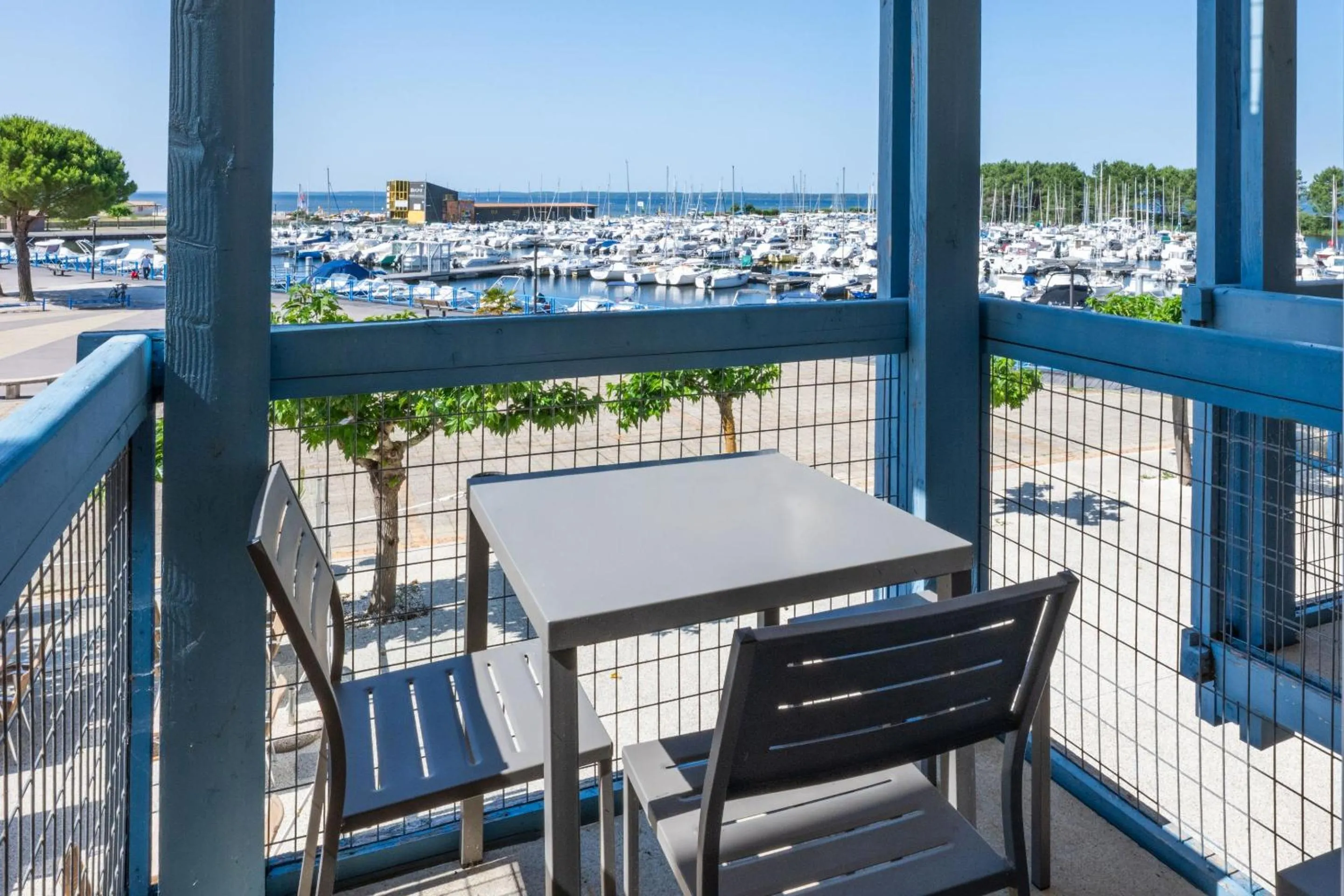 Balcony/Terrace in Résidence Odalys Du Port