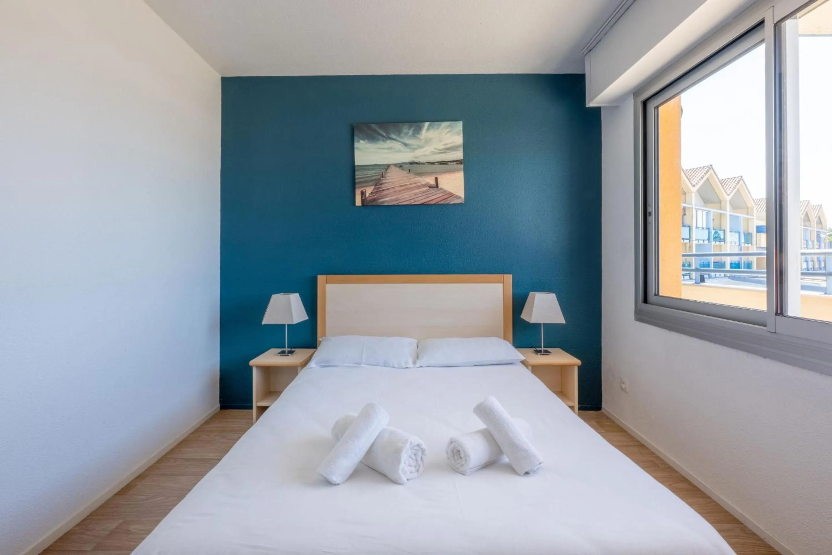 Bedroom, Bed in Résidence Odalys Du Port