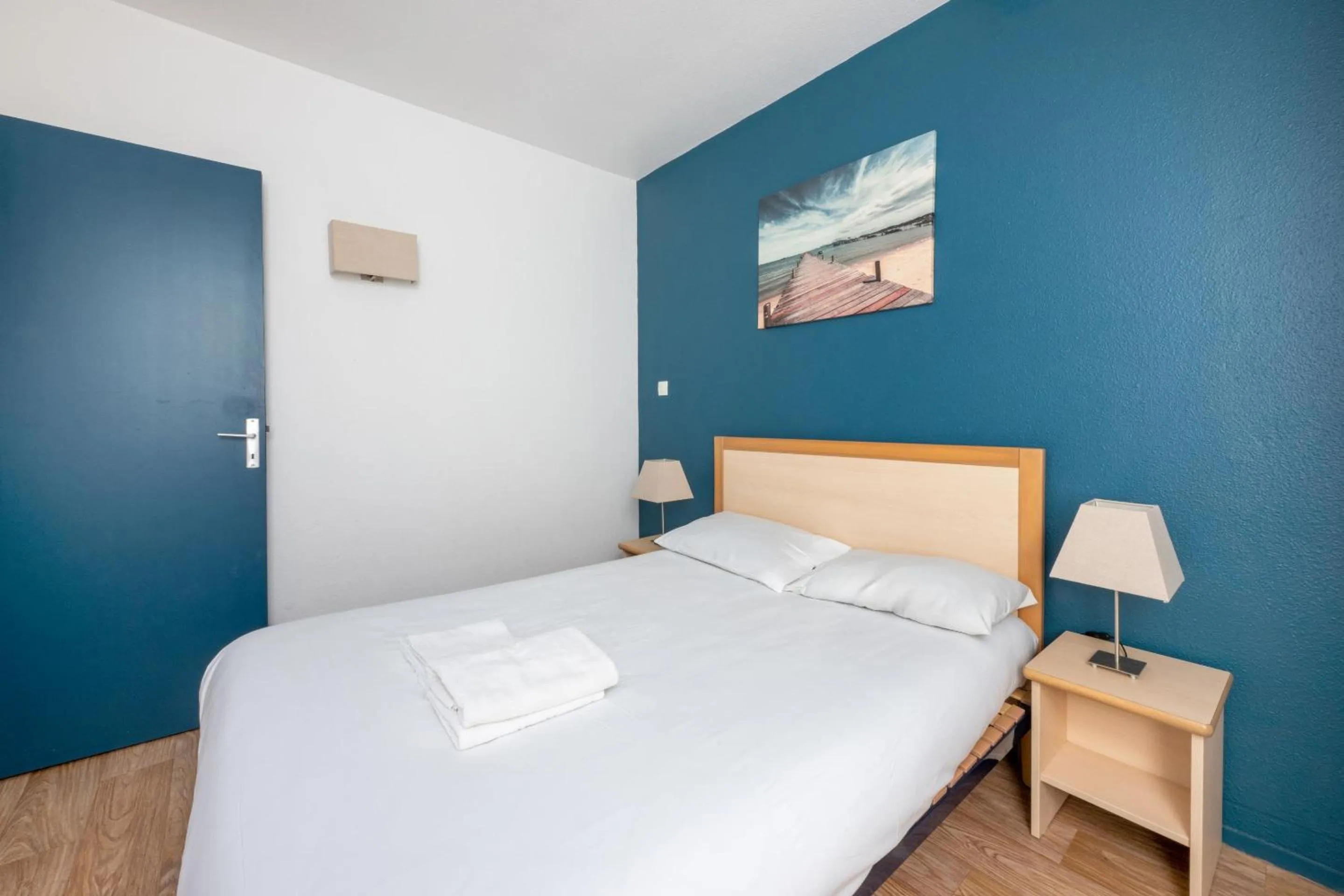 Bedroom, Bed in Résidence Odalys Du Port