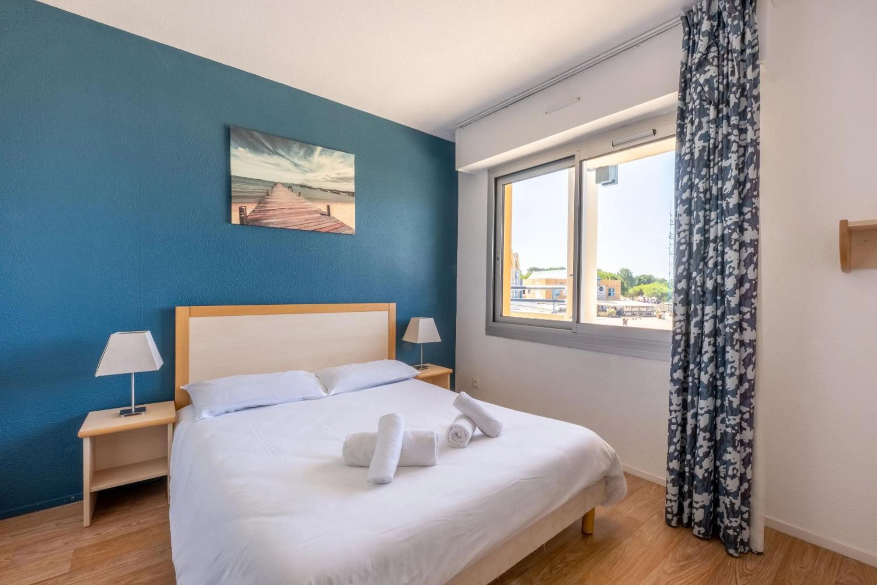 Bedroom, Bed in Résidence Odalys Du Port