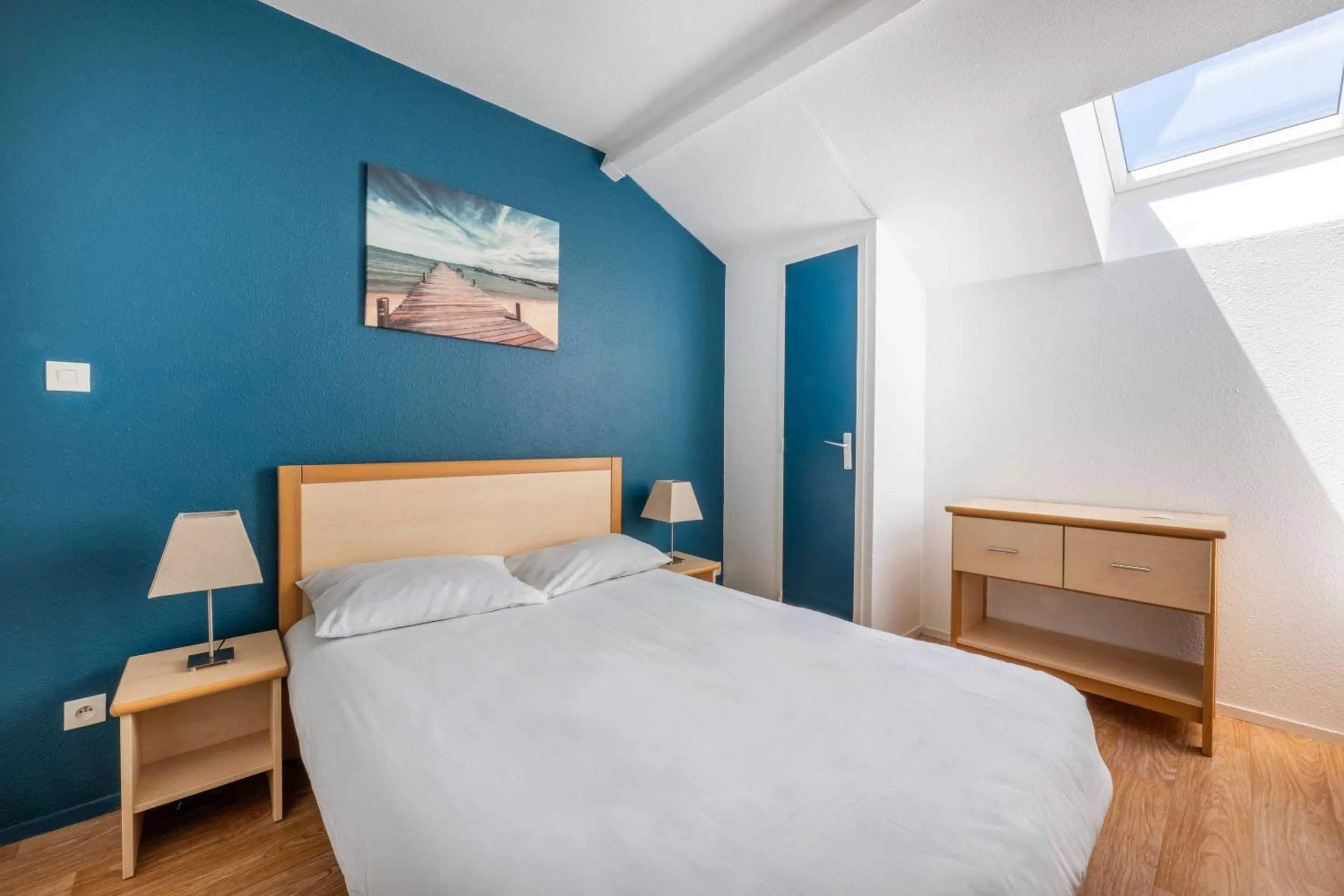 Bedroom, Bed in Résidence Odalys Du Port