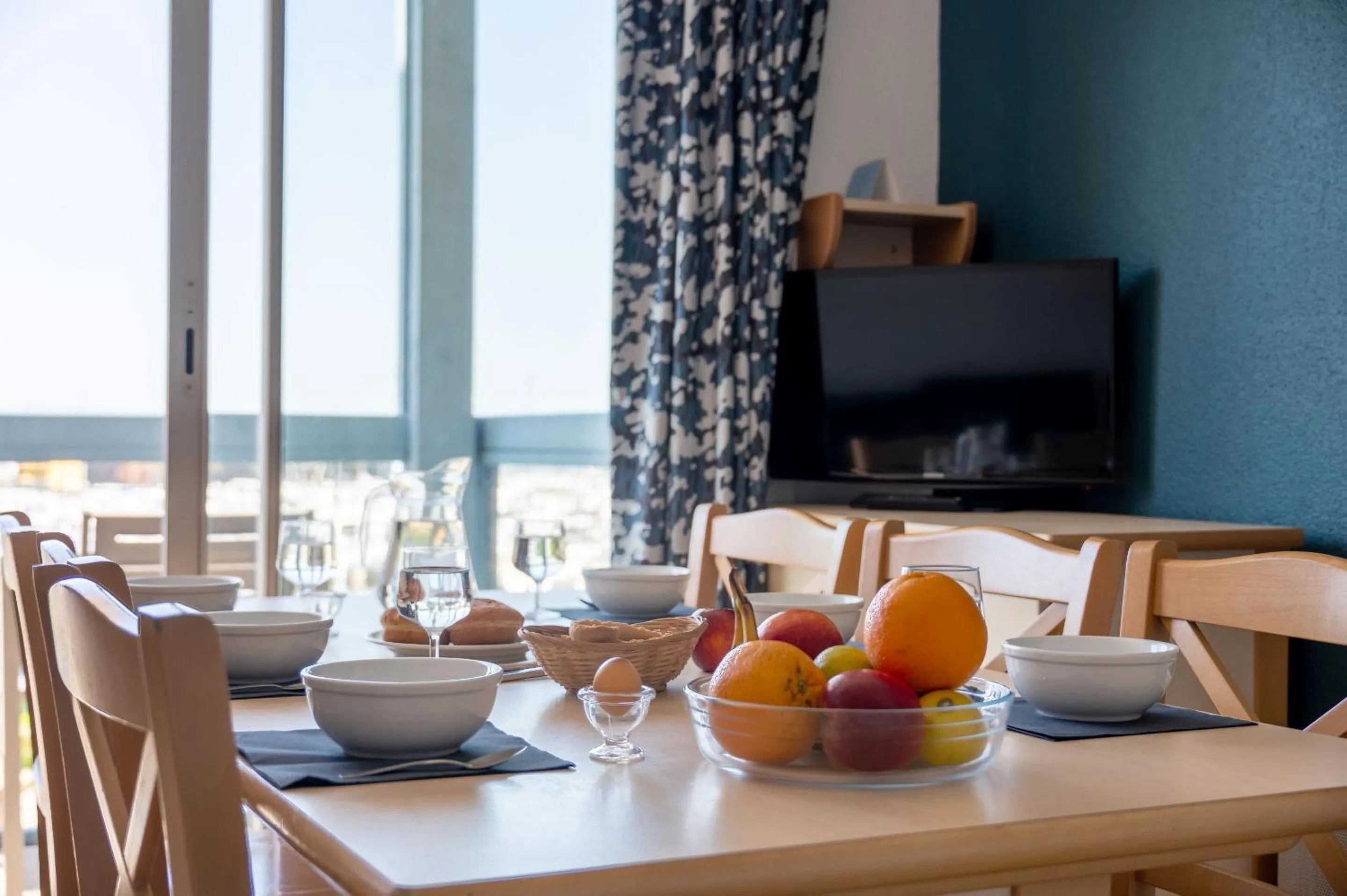 Dining area in Résidence Odalys Du Port