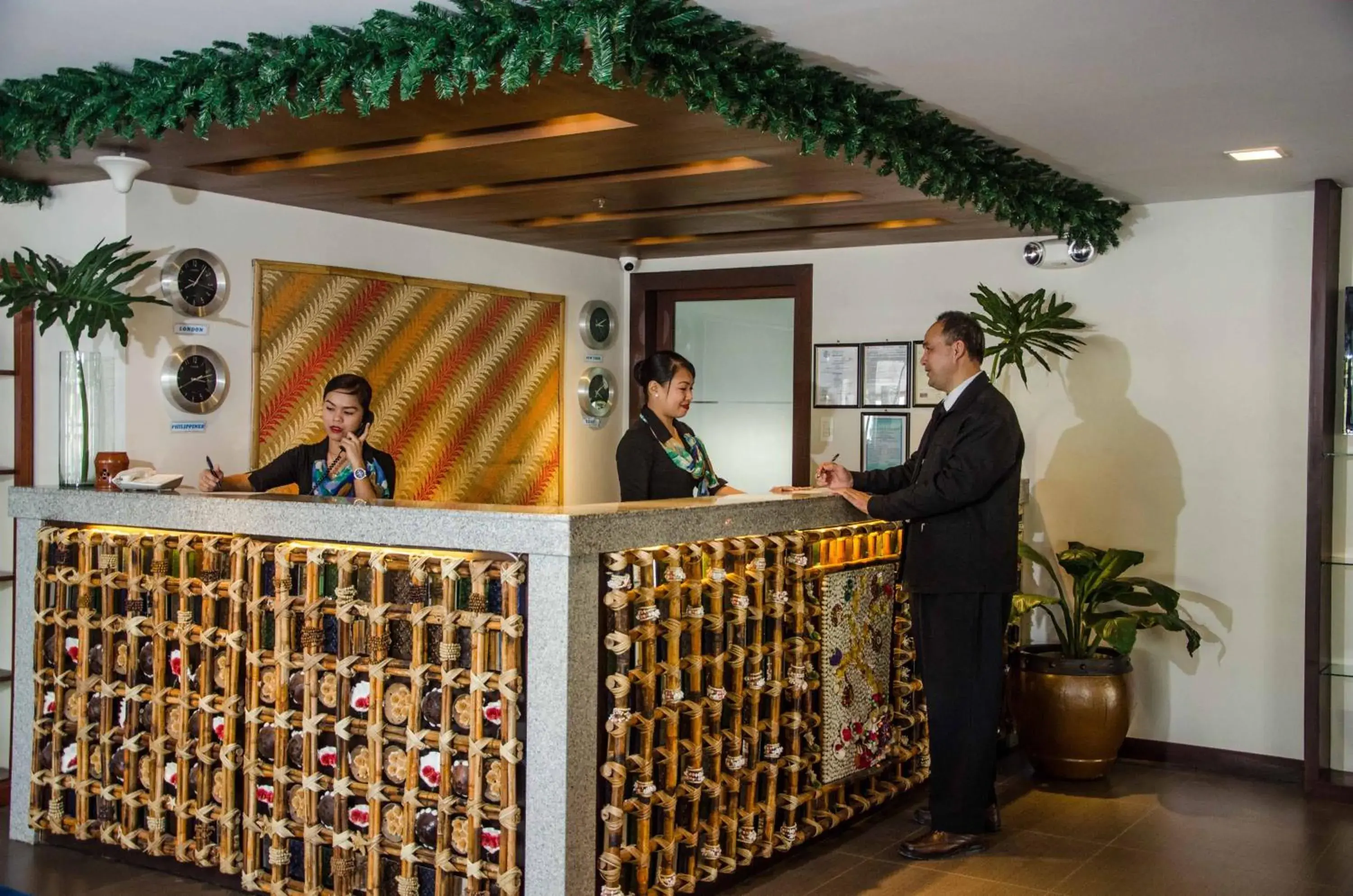 Lobby or reception in Fersal Hotel - Puerto Princesa Lobby or reception in Fersal Hotel - Puerto Princesa