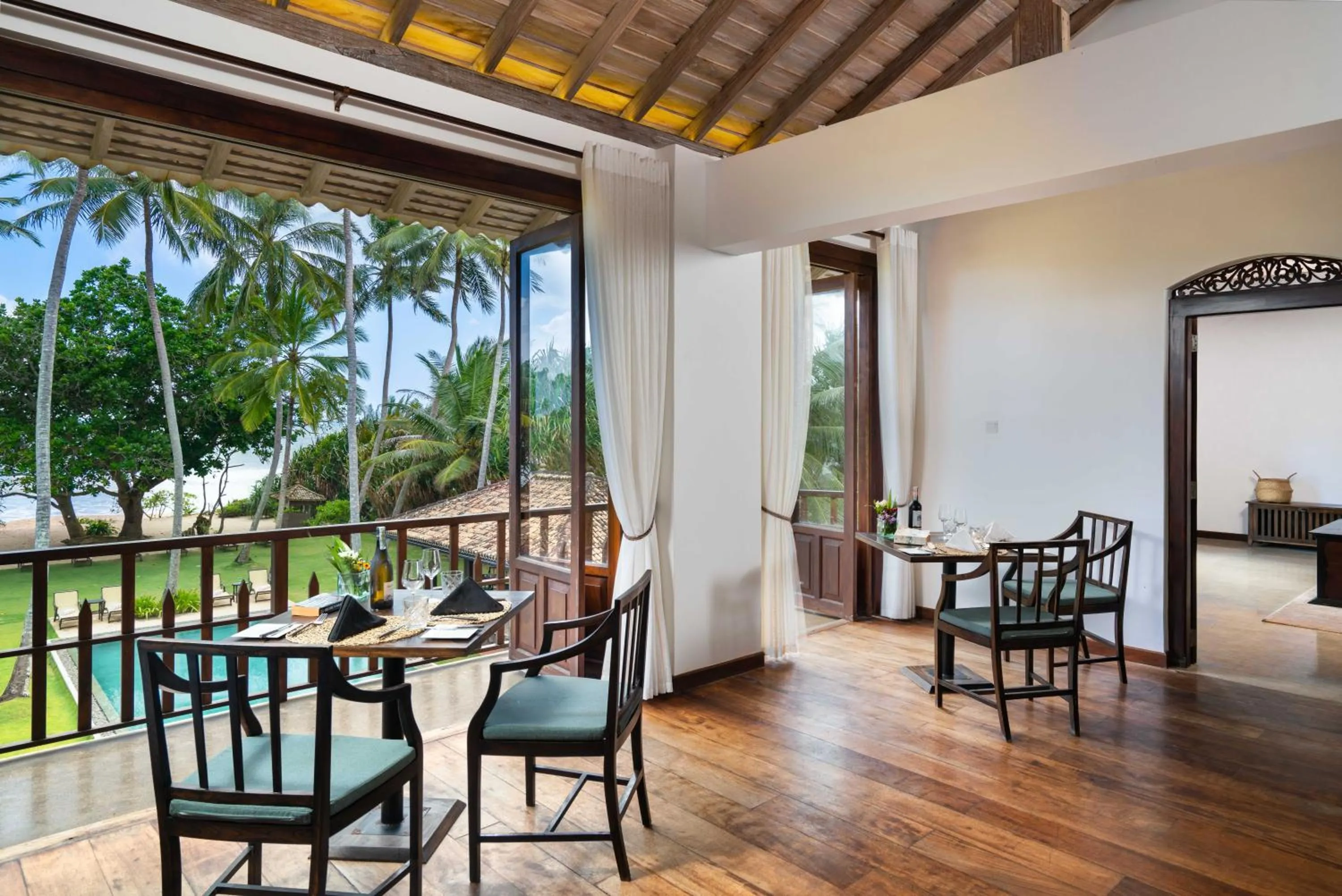 Patio in Sundara by Mosvold