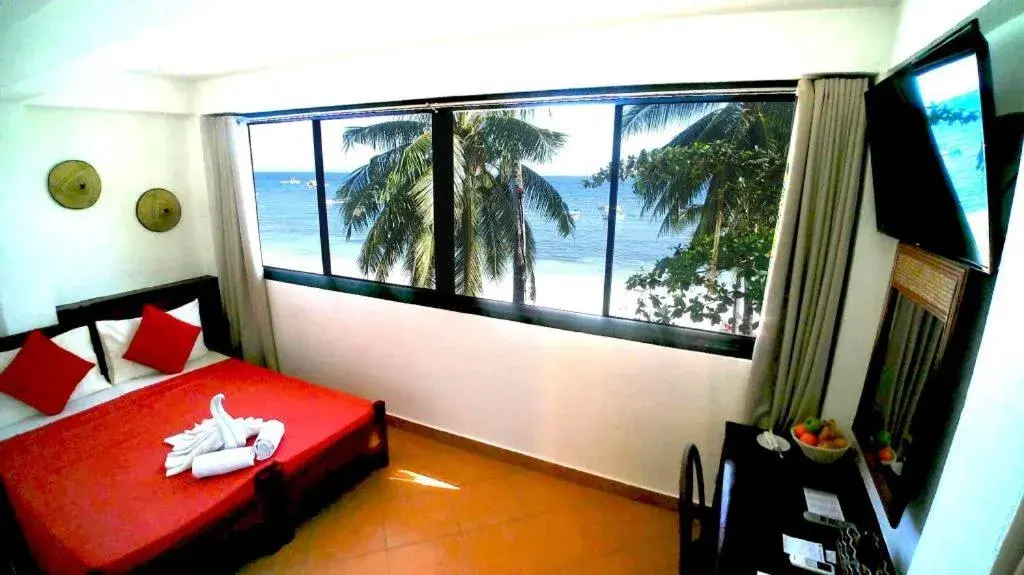 Sea view, Bed in Alona Vida Beach Resort Sea view, Bed in Alona Vida Beach Resort