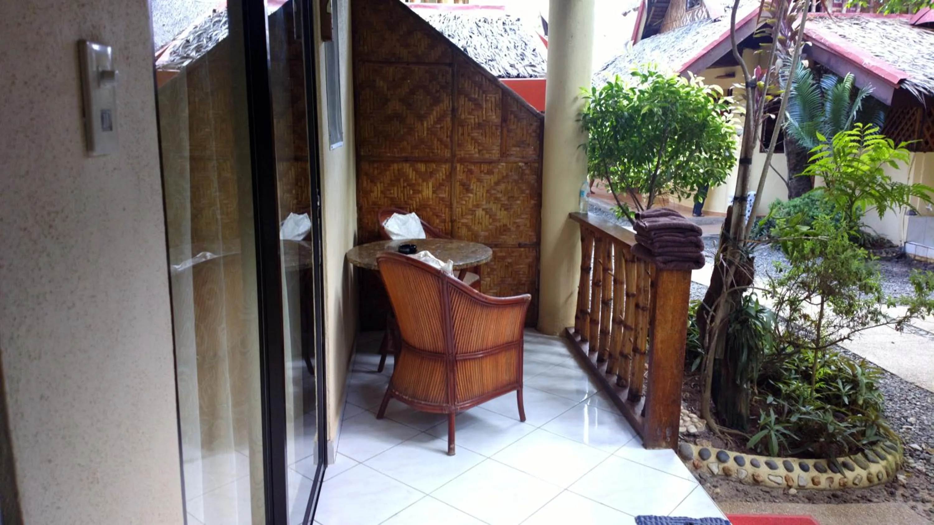 Balcony/Terrace in Alona Vida Beach Resort