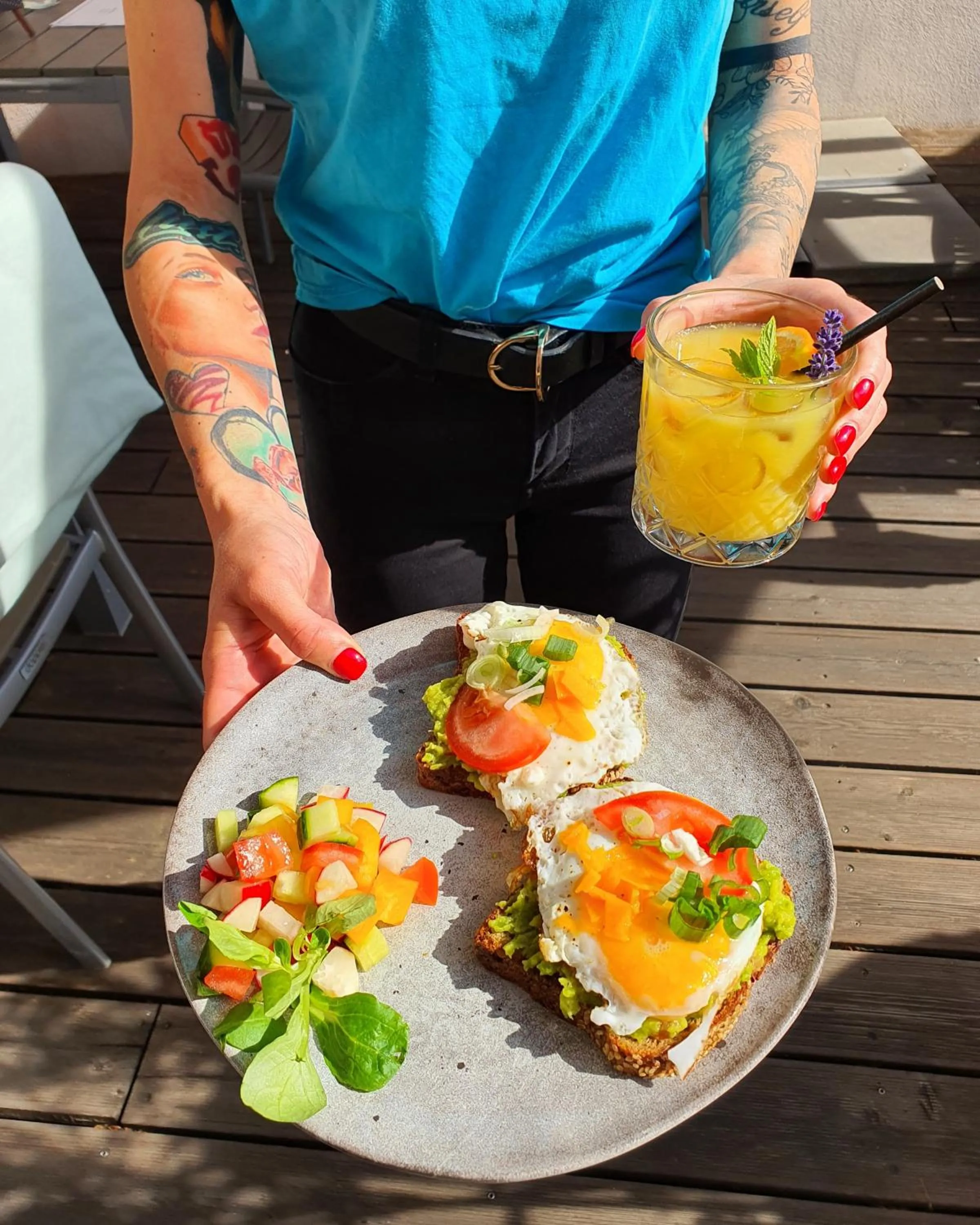 Breakfast in Sousedi Pavlov