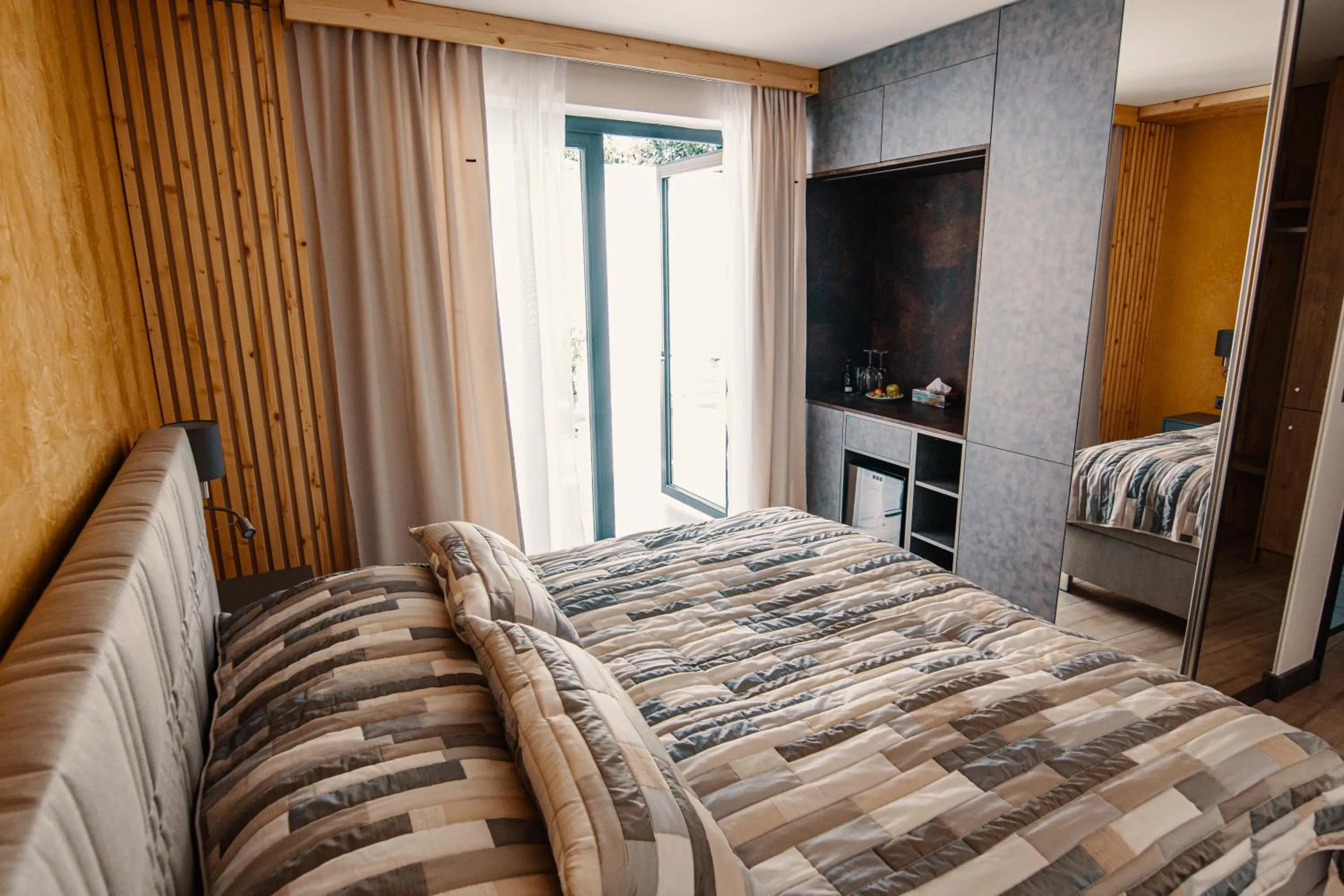 Bedroom, Bed in Sousedi Pavlov