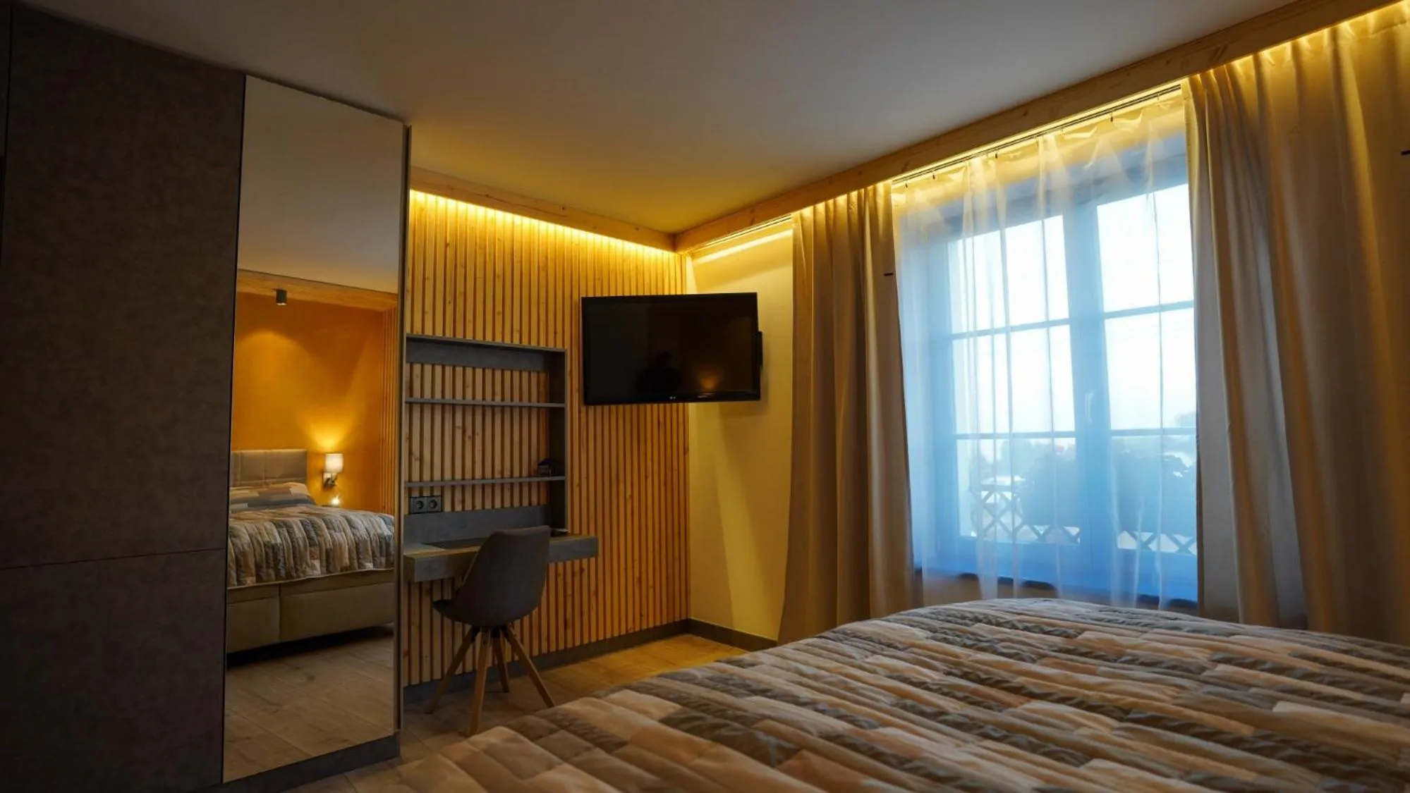 Photo of the whole room, Bed in Sousedi Pavlov