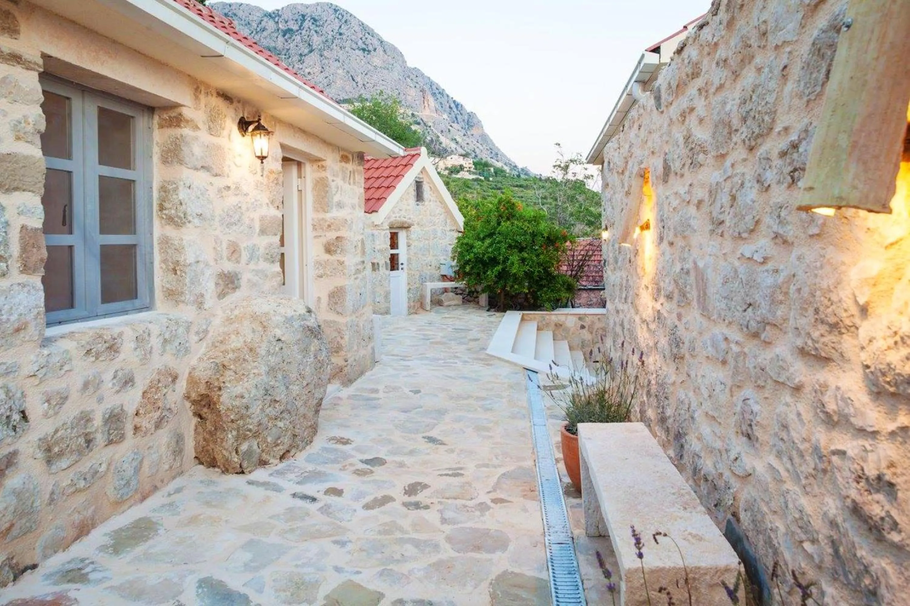 Facade/entrance in Elegant villa in Podgora with private pool and sea view