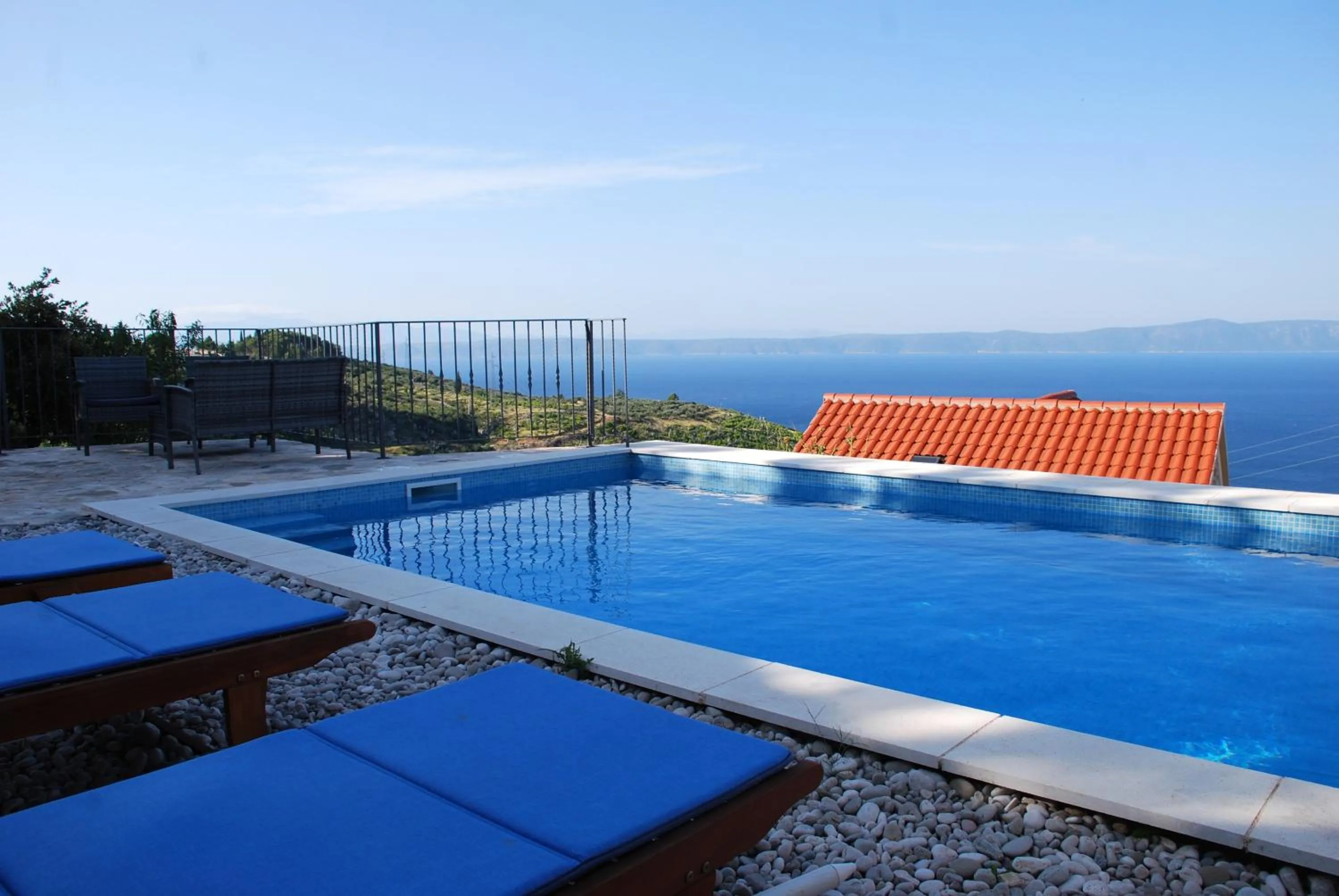 Elegant villa in Podgora with private pool and sea view