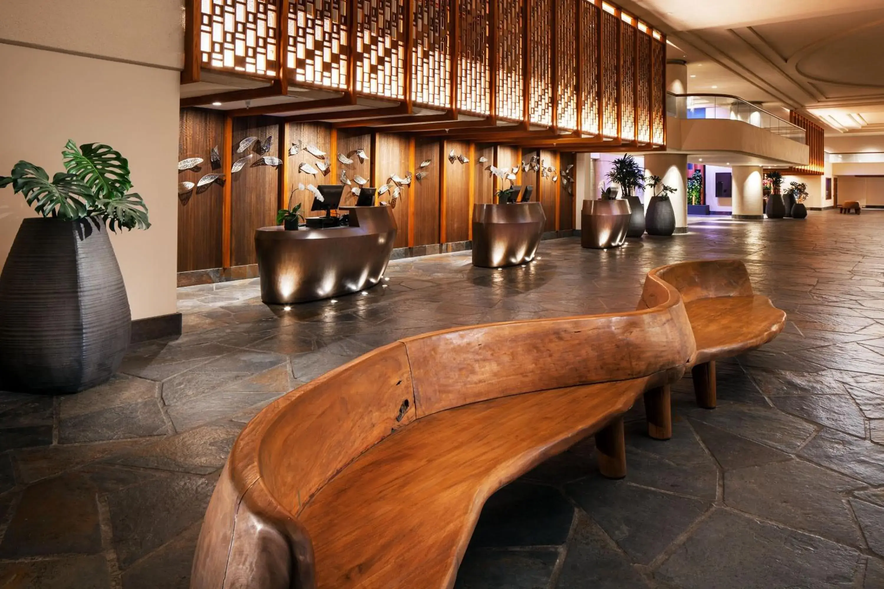 Lobby or reception in The Westin Hapuna Beach Resort Lobby or reception in The Westin Hapuna Beach Resort