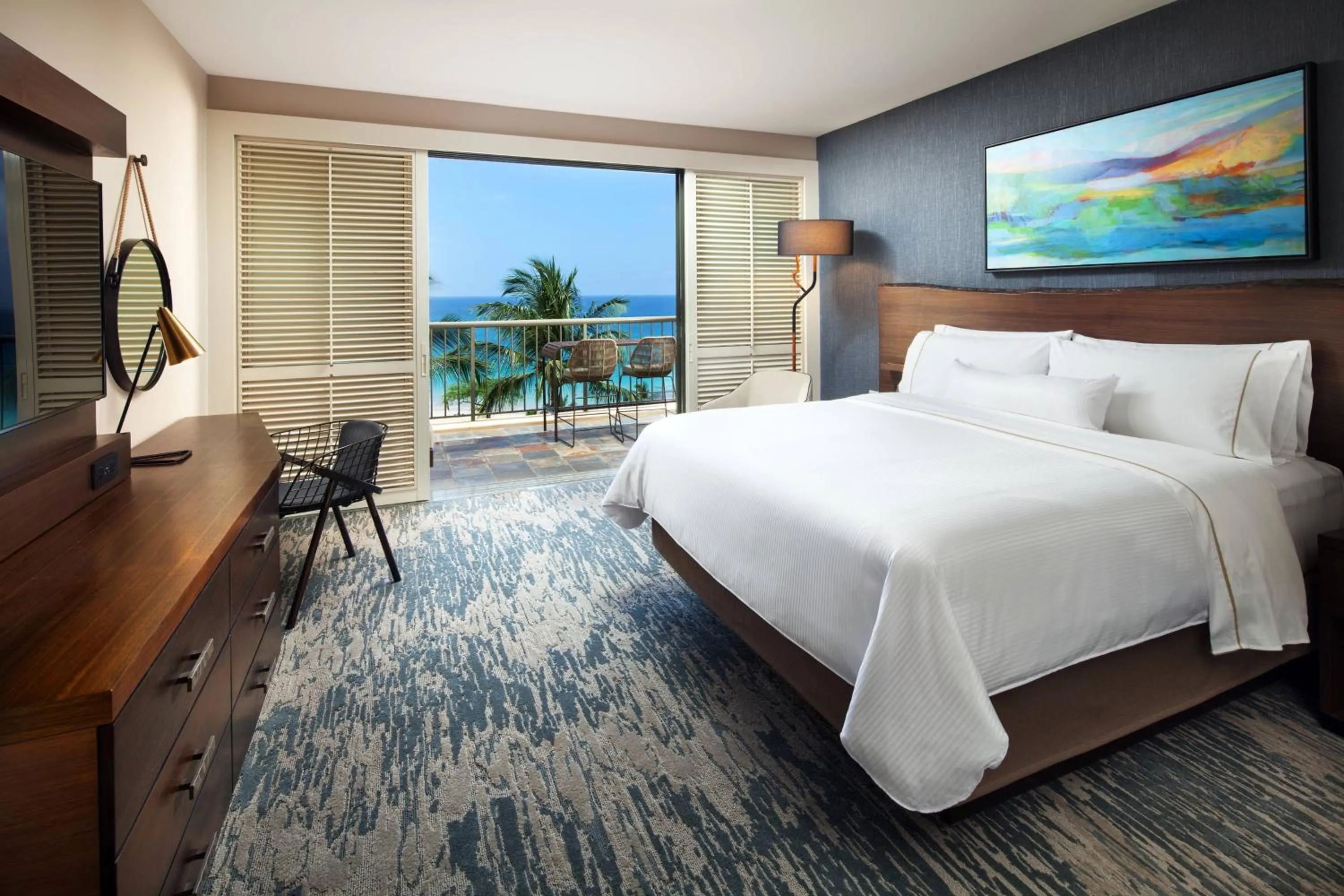 Bed in The Westin Hapuna Beach Resort