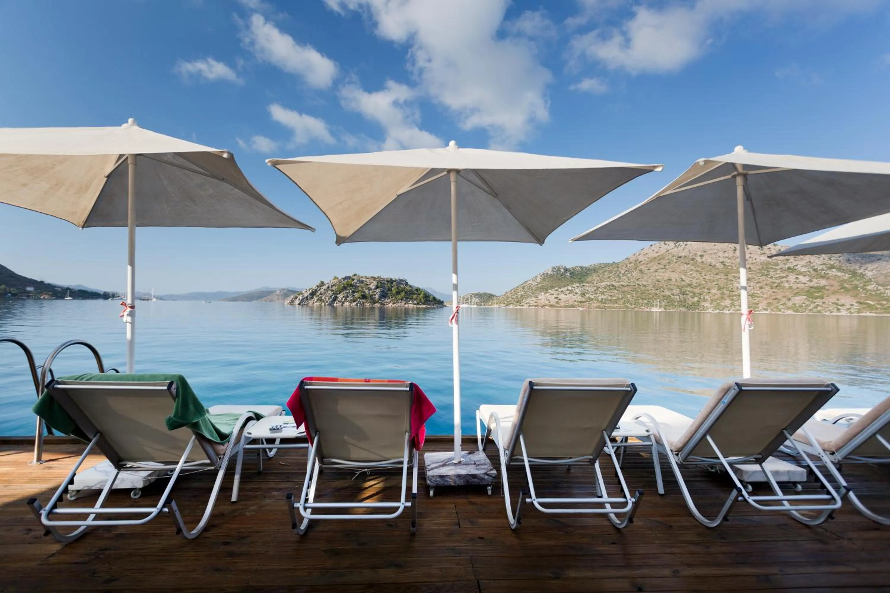 Beach in Tymnos Hotel