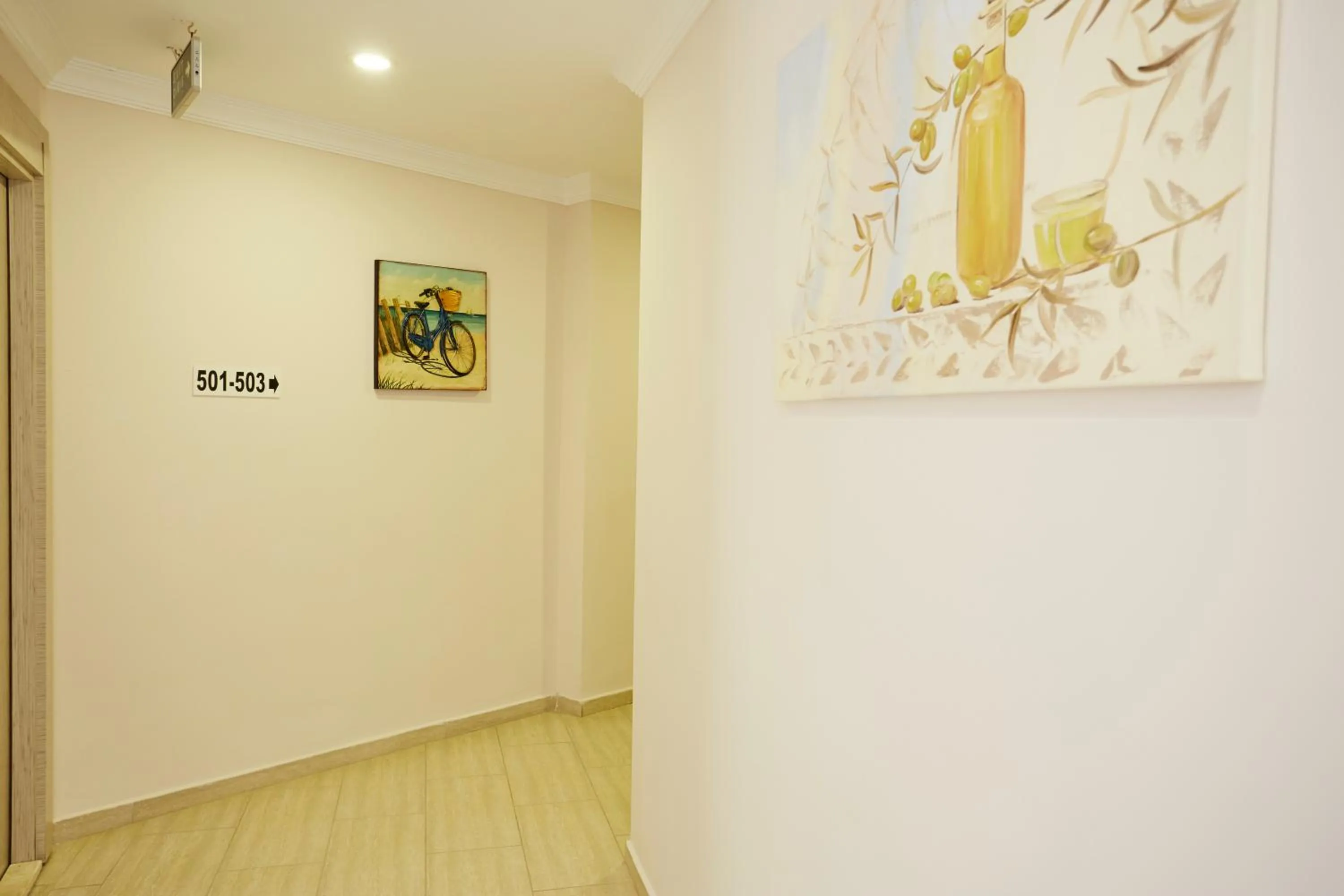 Decorative detail in Tymnos Hotel