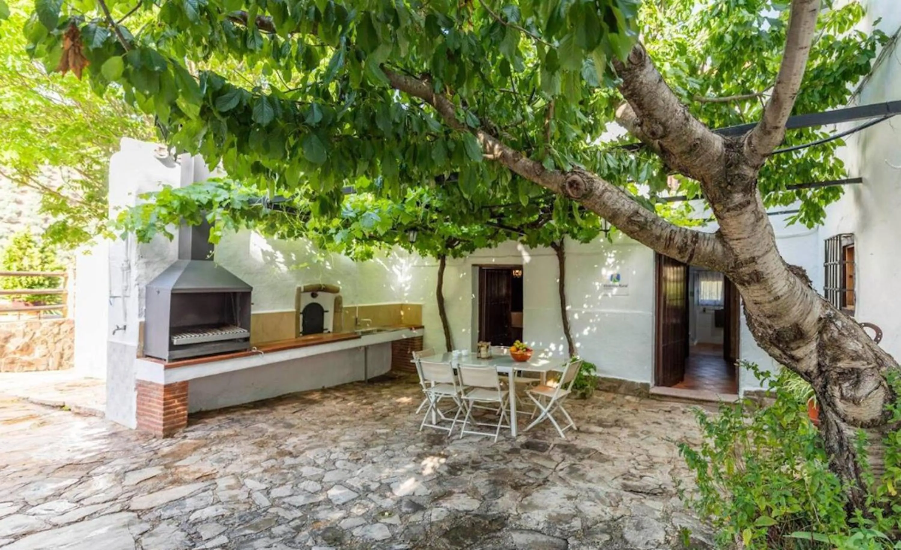 Balcony/Terrace in Charming Villa in Montefrío with Private Pool