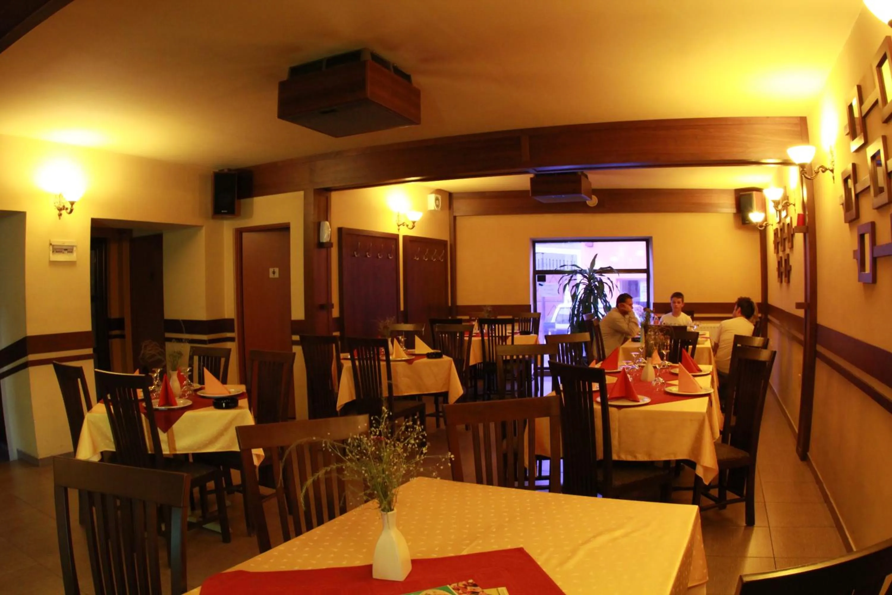 Restaurant/places to eat in Pensiunea Blanca