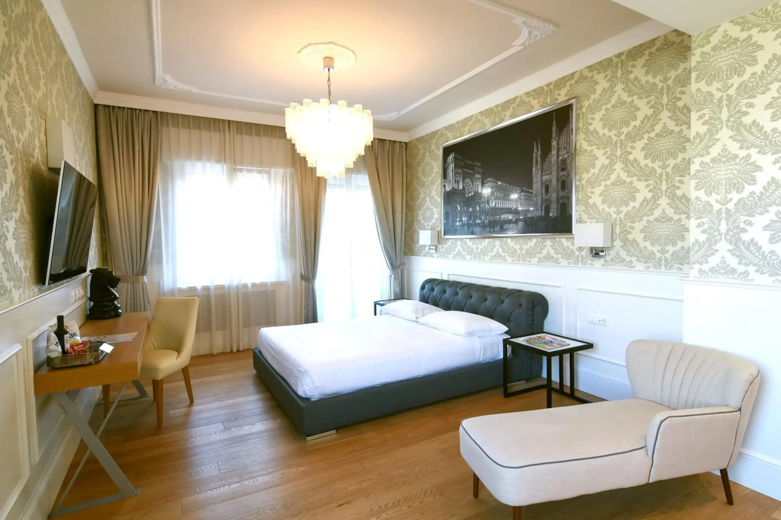 Bedroom, Bed in Suite Milano Duomo Bedroom, Bed in Suite Milano Duomo