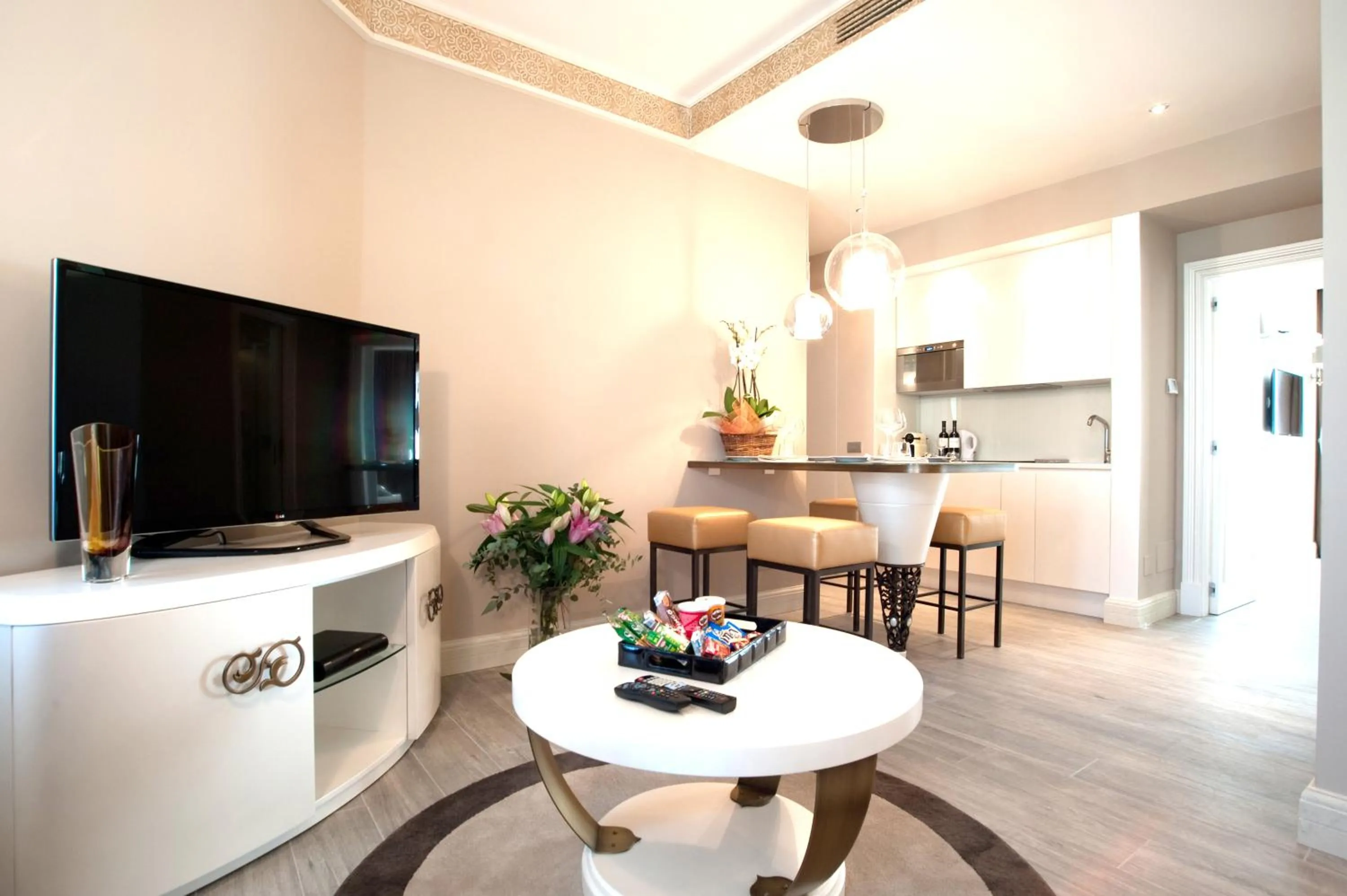 Living room in Suite Milano Duomo