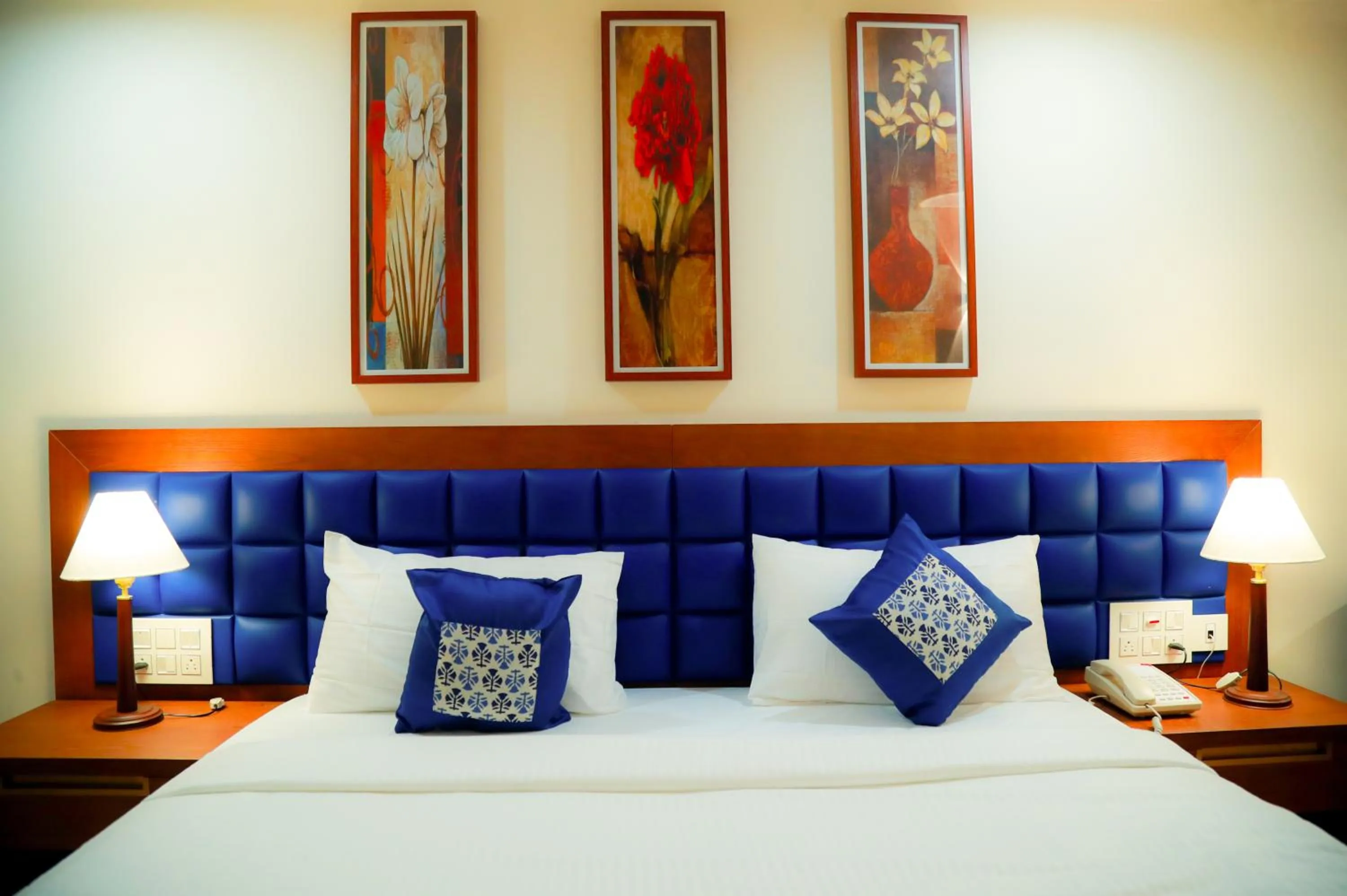 Bed in The Times Hotel