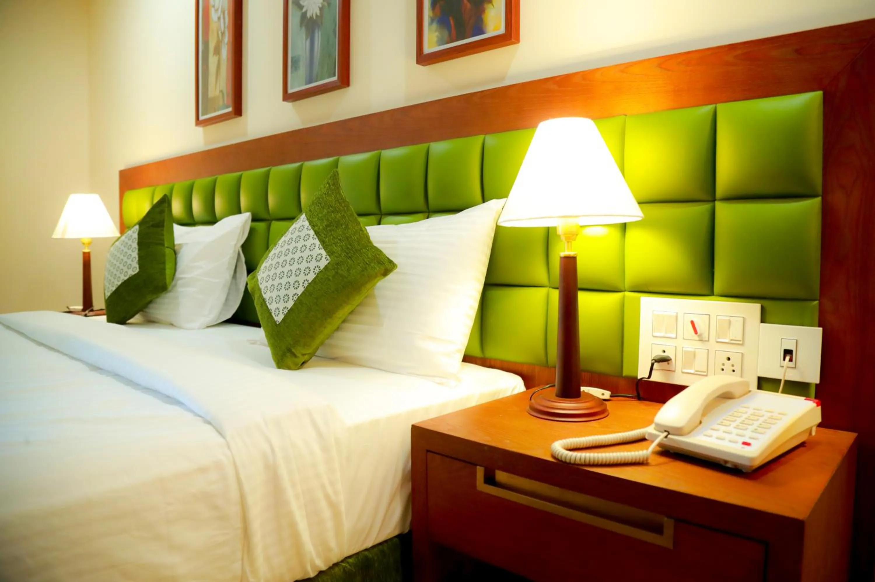 Bed in The Times Hotel