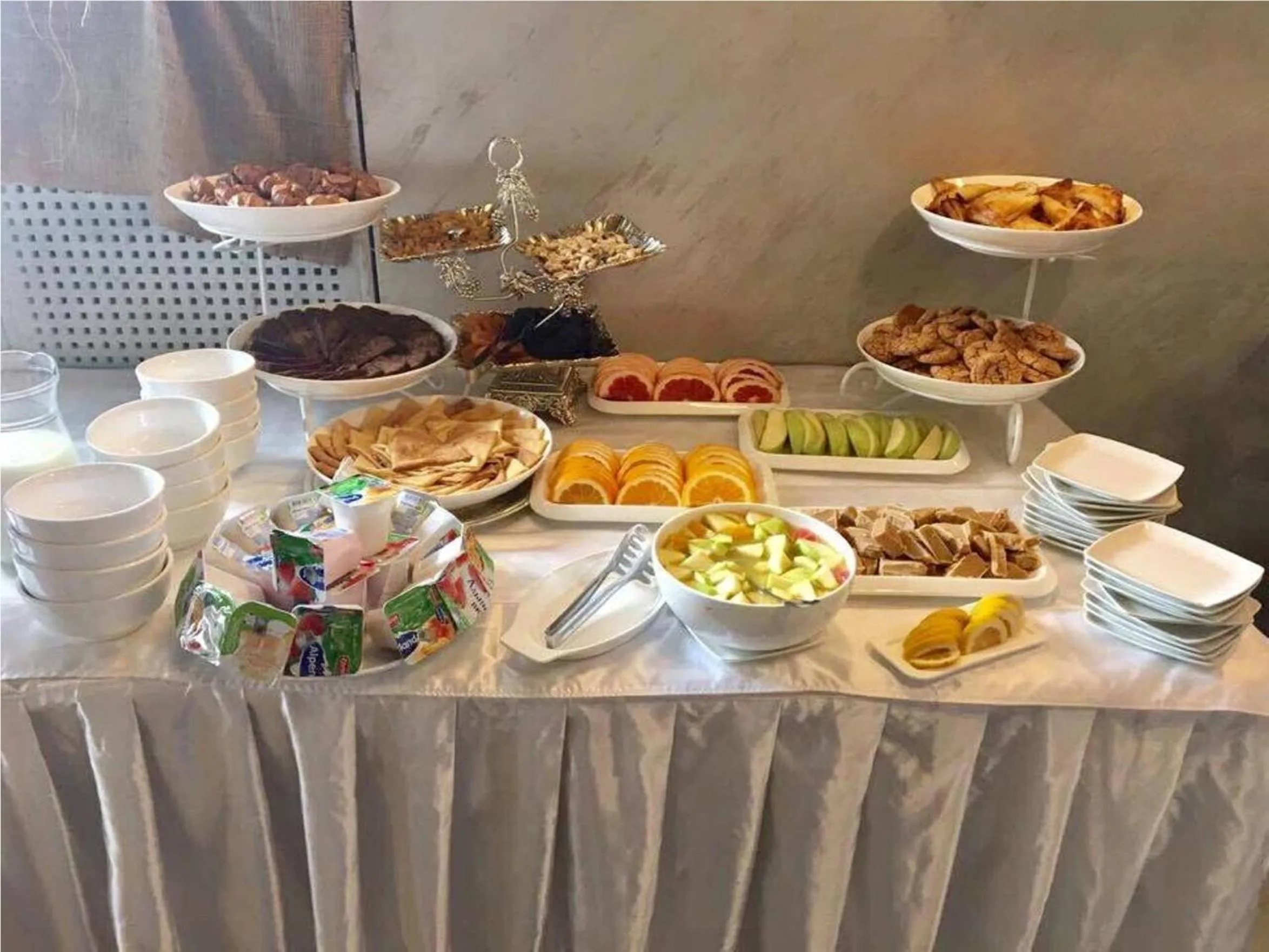 Buffet breakfast in Imperial Palace Hotel Yerevan