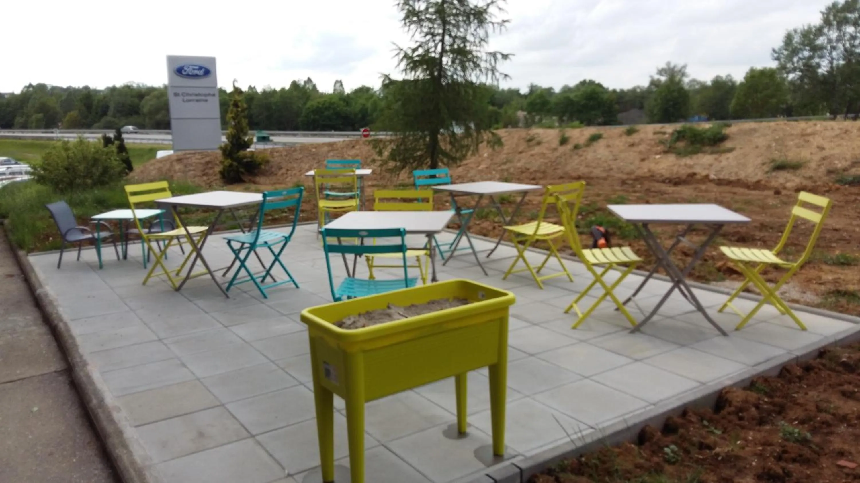 Balcony/Terrace in Ibis Budget Sarrebourg Buhl