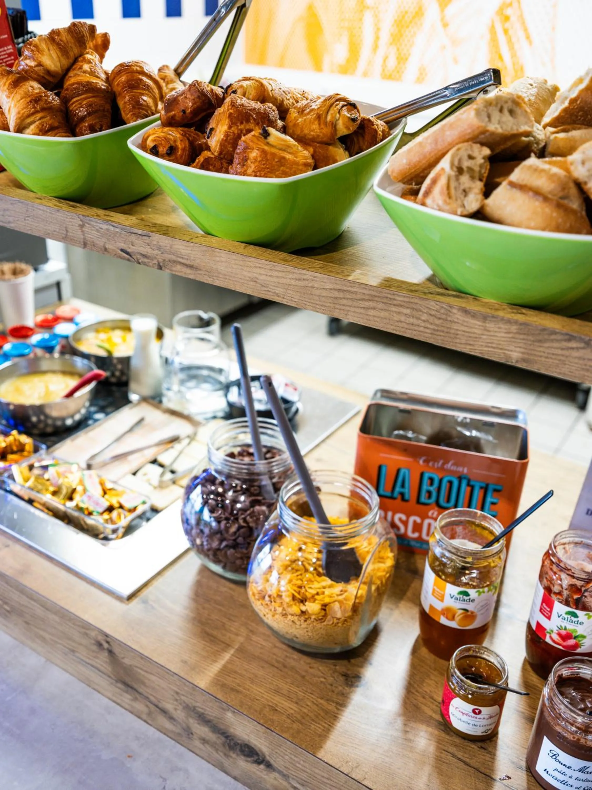 Buffet breakfast in Ibis Budget Sarrebourg Buhl