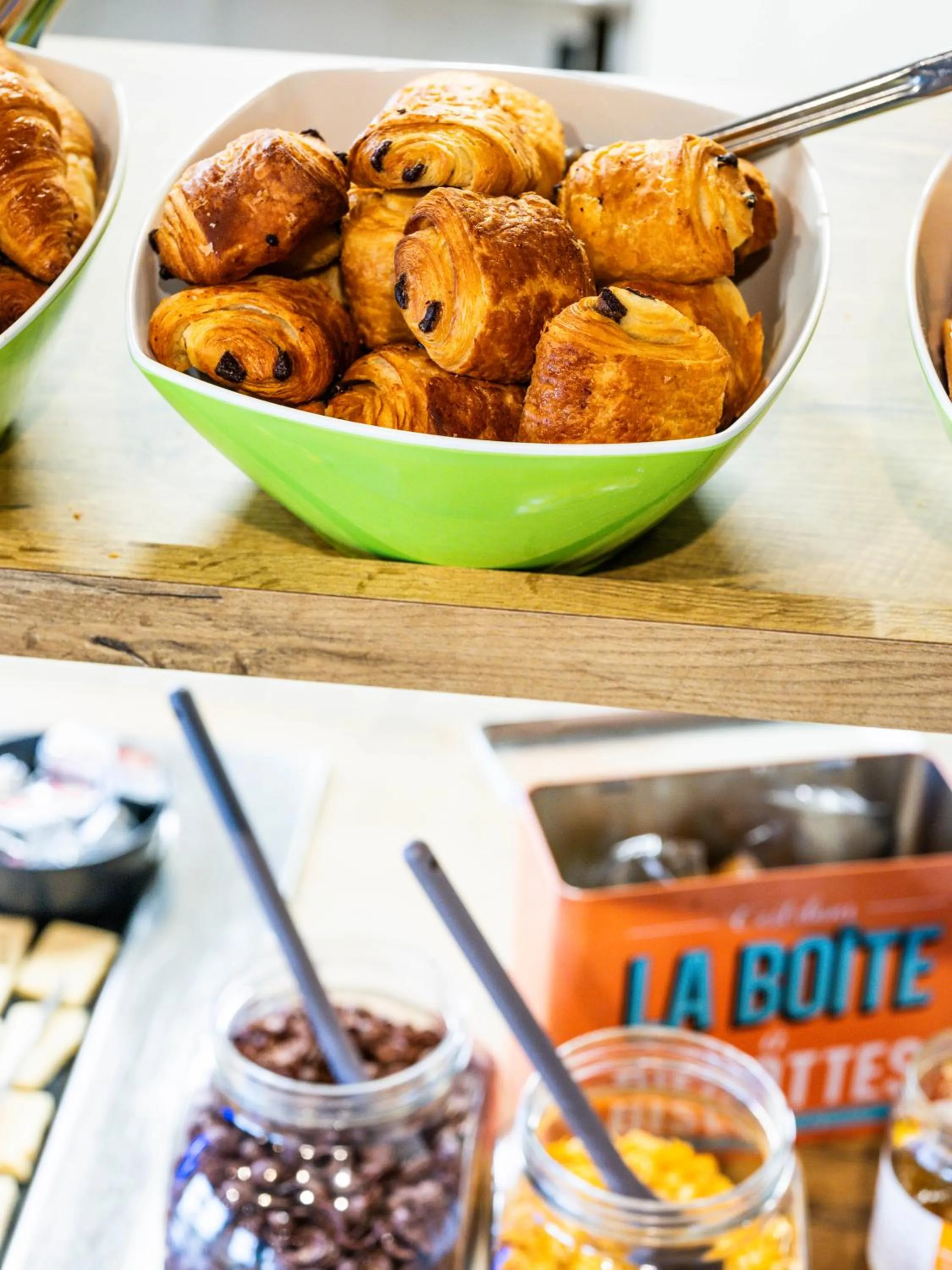 Buffet breakfast in Ibis Budget Sarrebourg Buhl