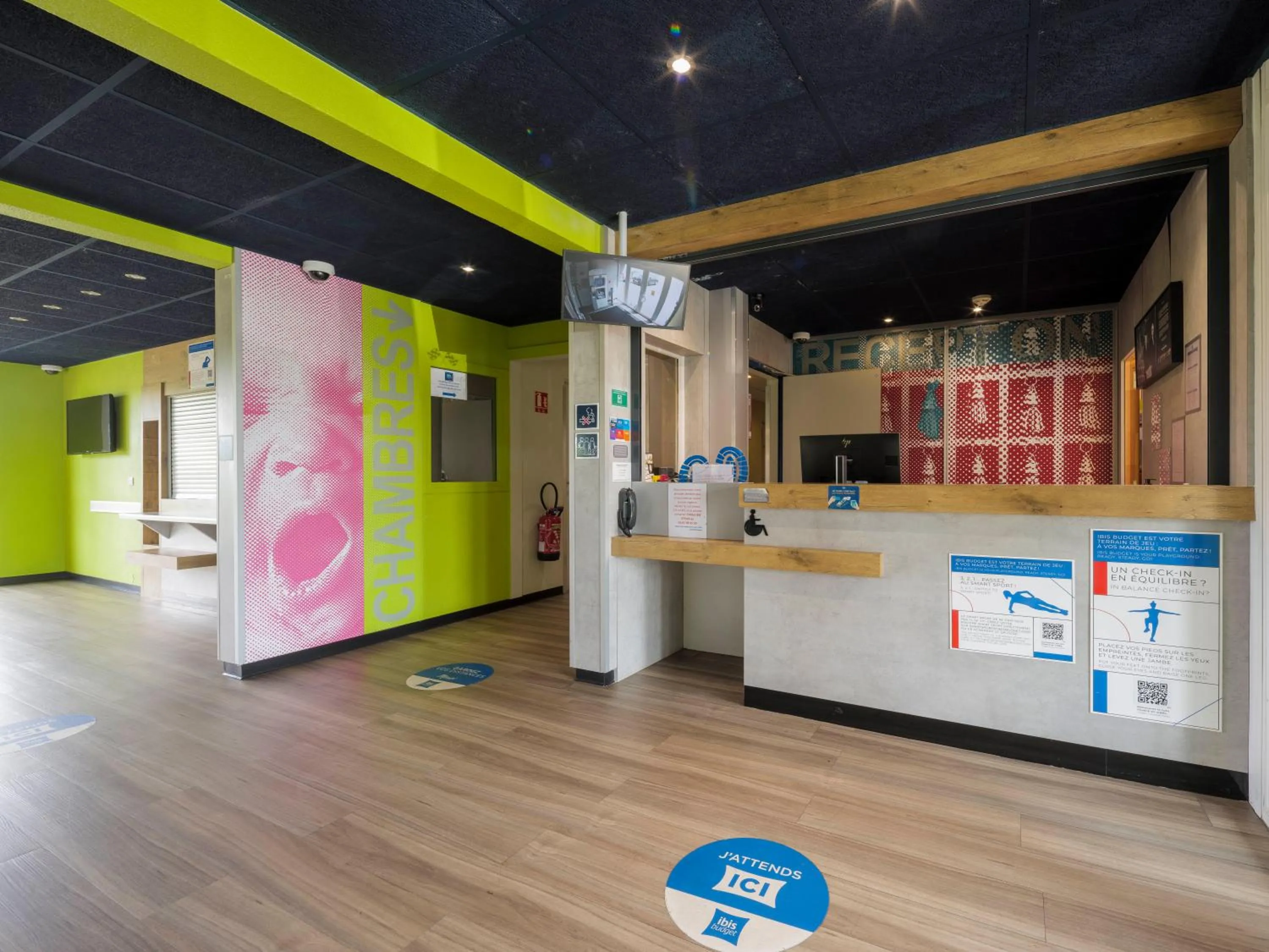 Lobby or reception in Ibis Budget Sarrebourg Buhl