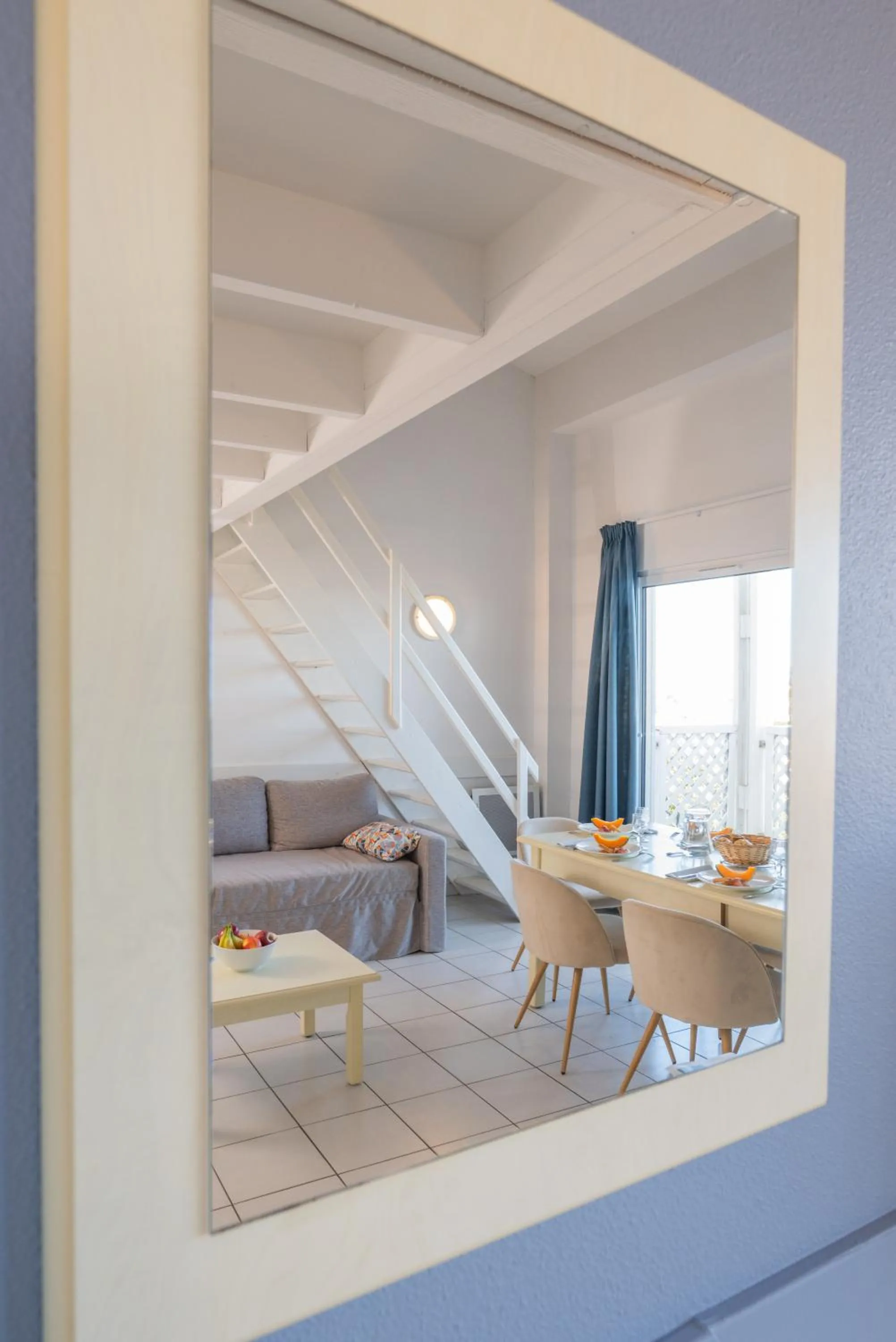 Living room in Résidence Odalys Les Terrasses de Fort Boyard