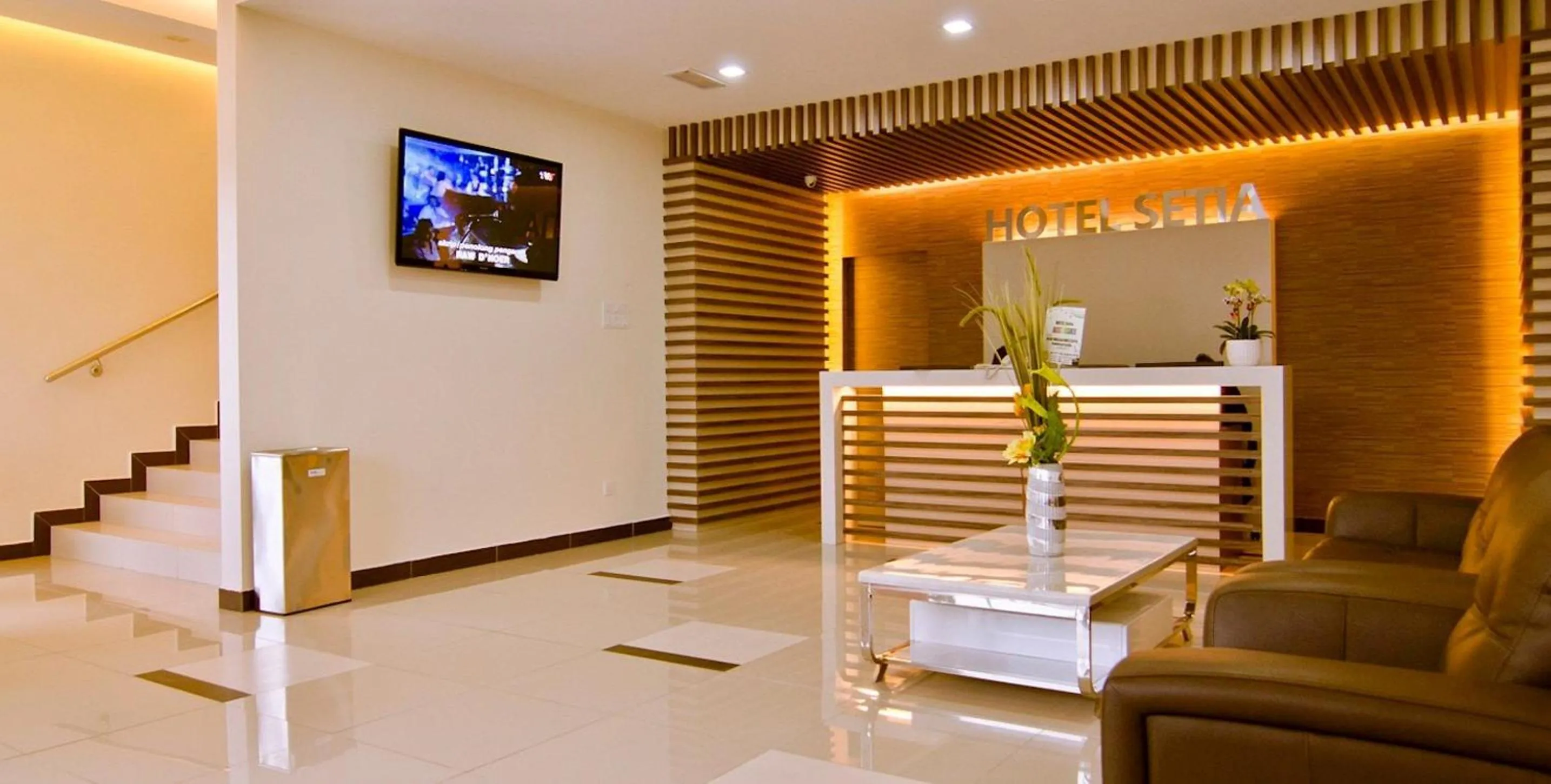 Lobby or reception in Hotel Setia