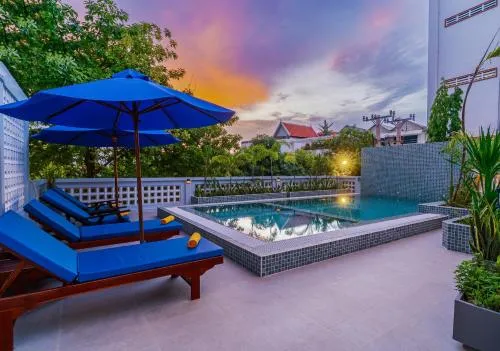 Swimming pool in CoolLand Residence & Spa