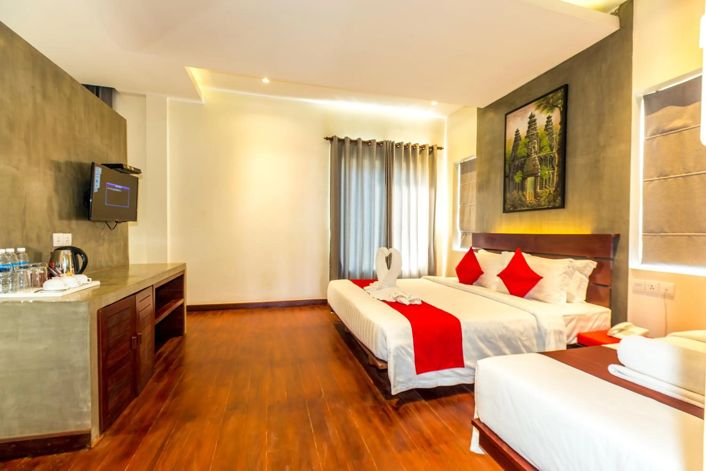 Photo of the whole room, Bed in CoolLand Residence & Spa