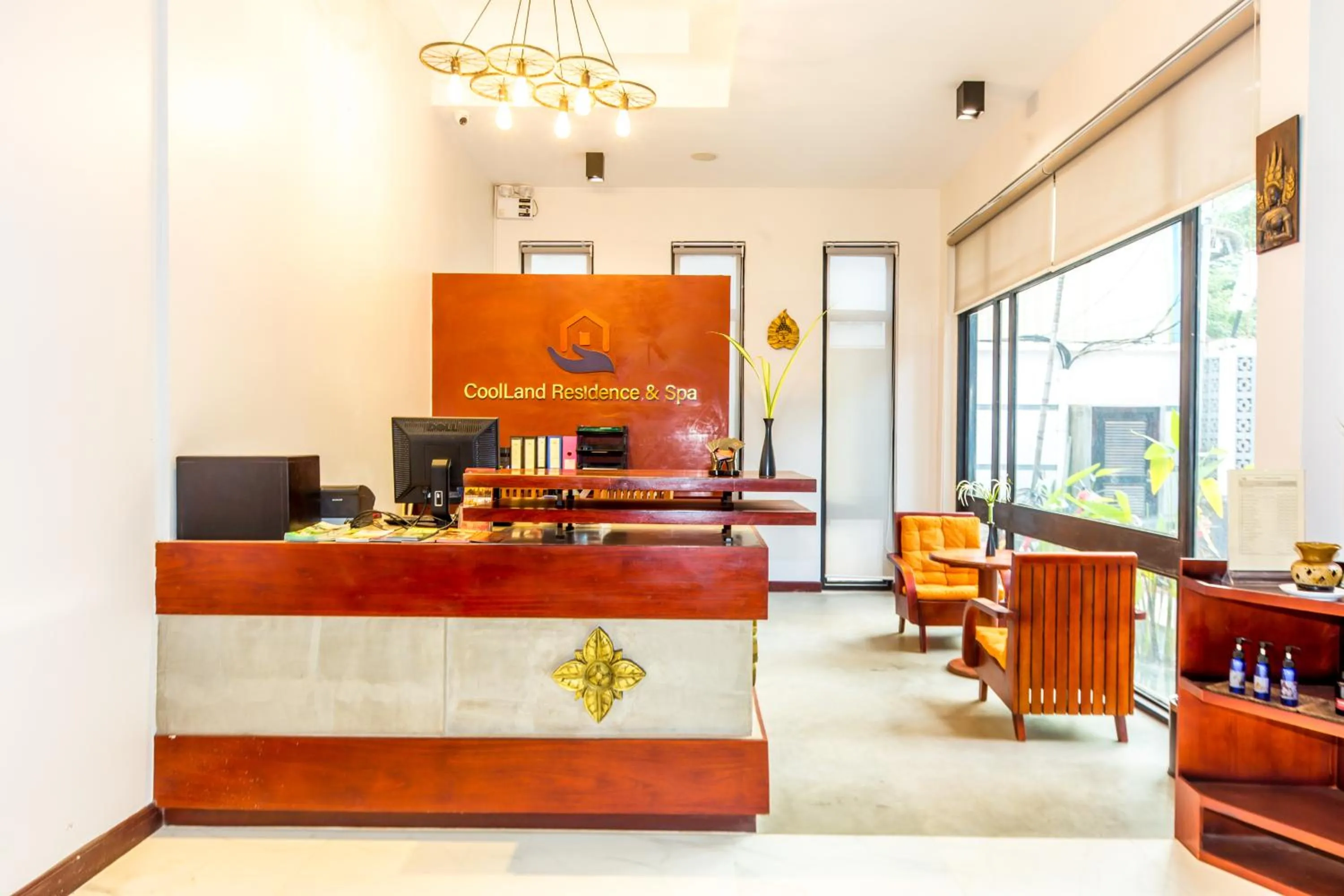 Lobby or reception in CoolLand Residence & Spa