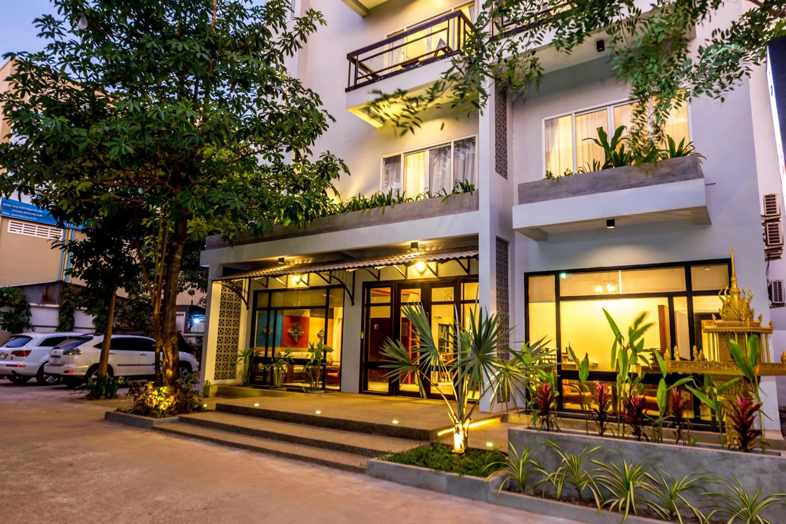 Street view in CoolLand Residence & Spa