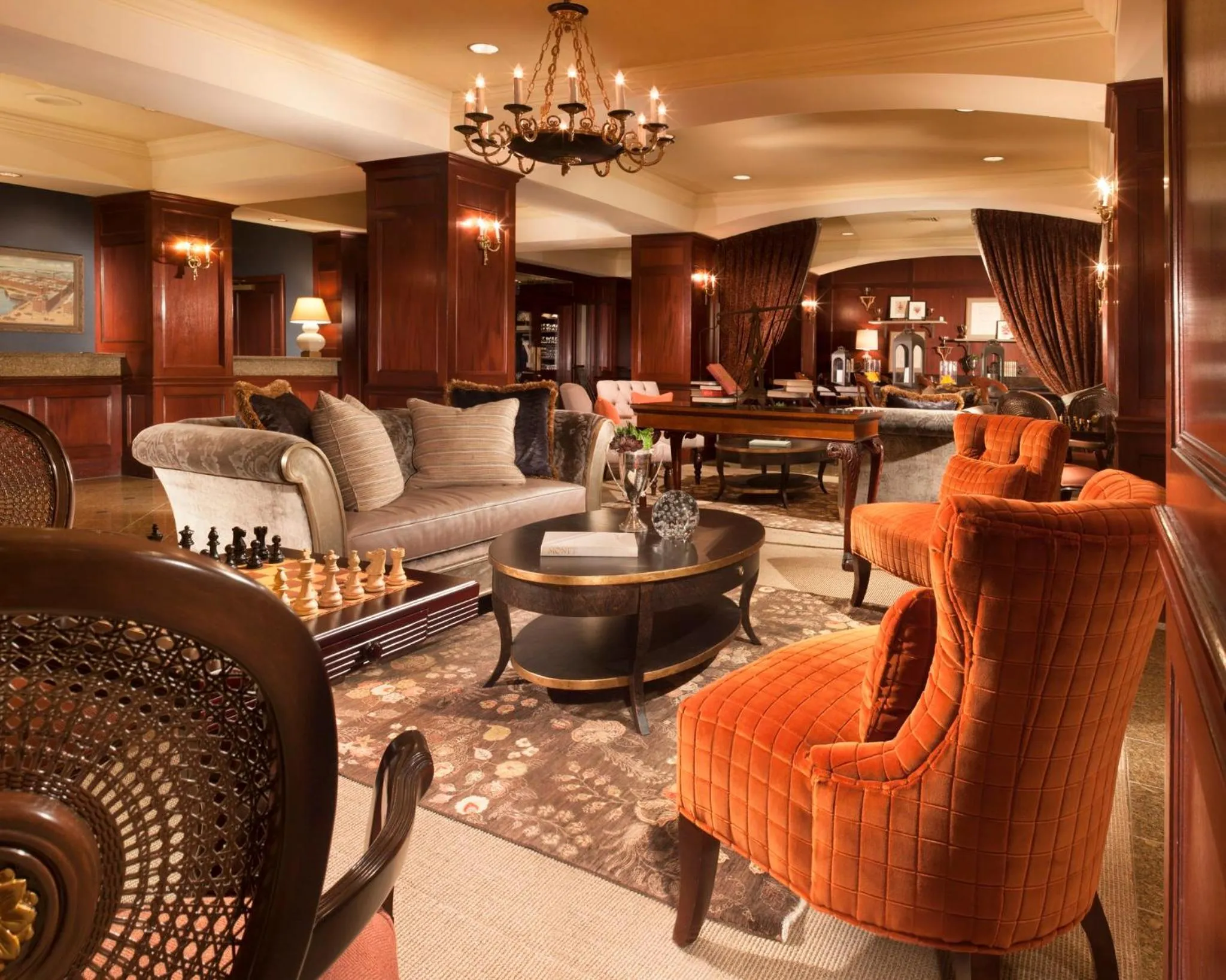 Lobby or reception in Omni New Haven Hotel at Yale