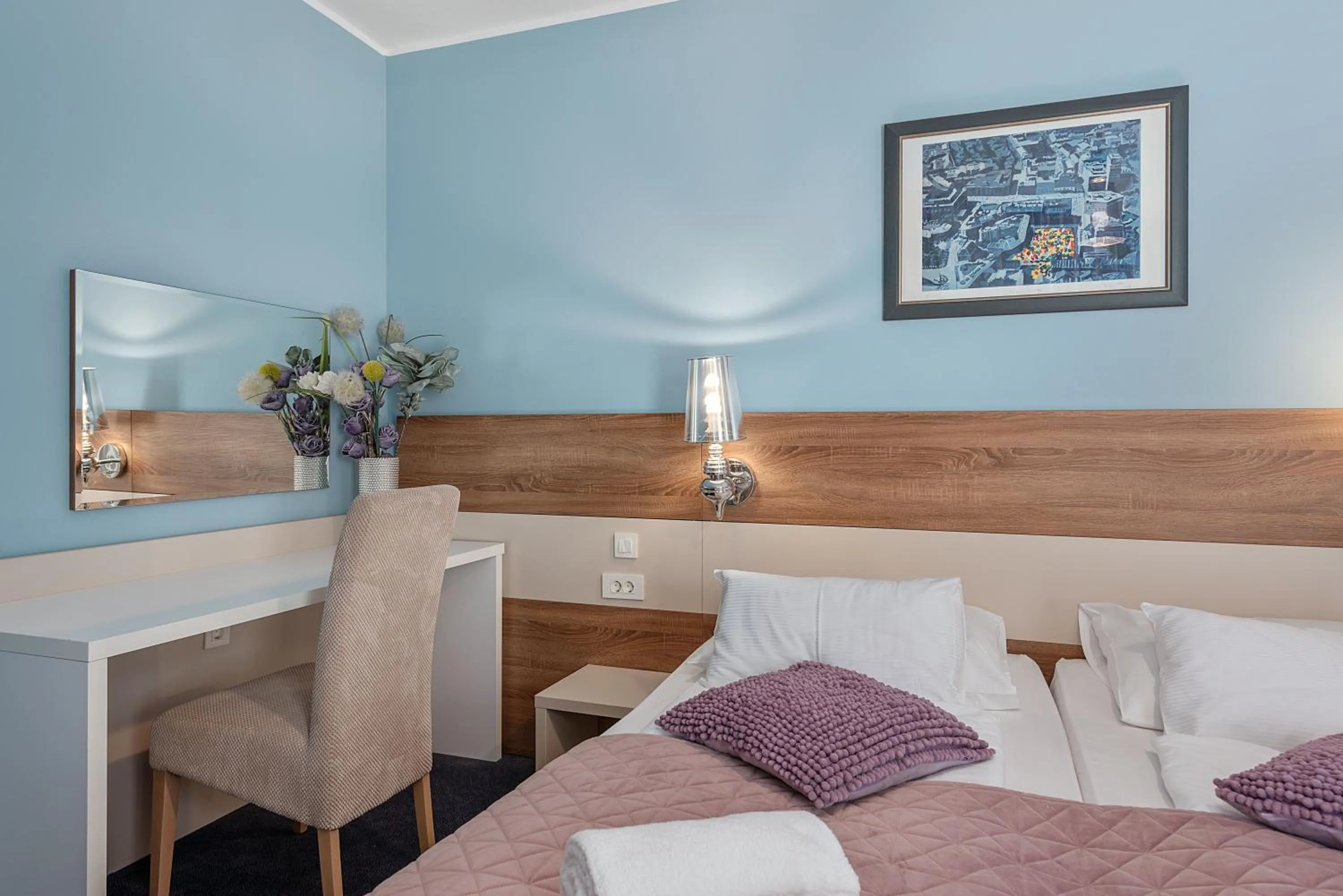 Seating area, Bed in Boutique Hotel Mali Raj