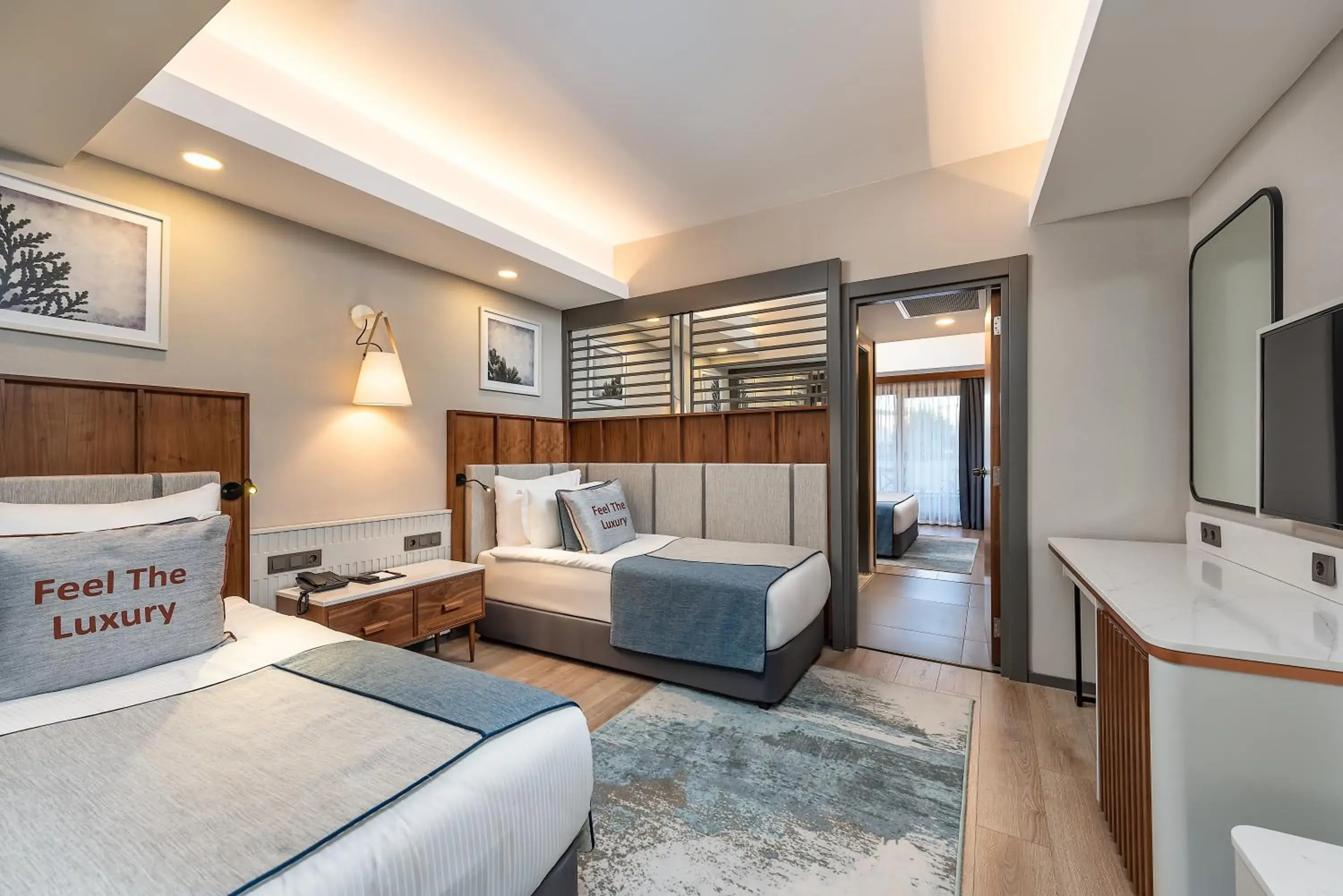 Family Room with Side Sea View in Seaden Quality Resort & Spa Ultra All Inclusive Family Room with Side Sea View in Seaden Quality Resort & Spa Ultra All Inclusive