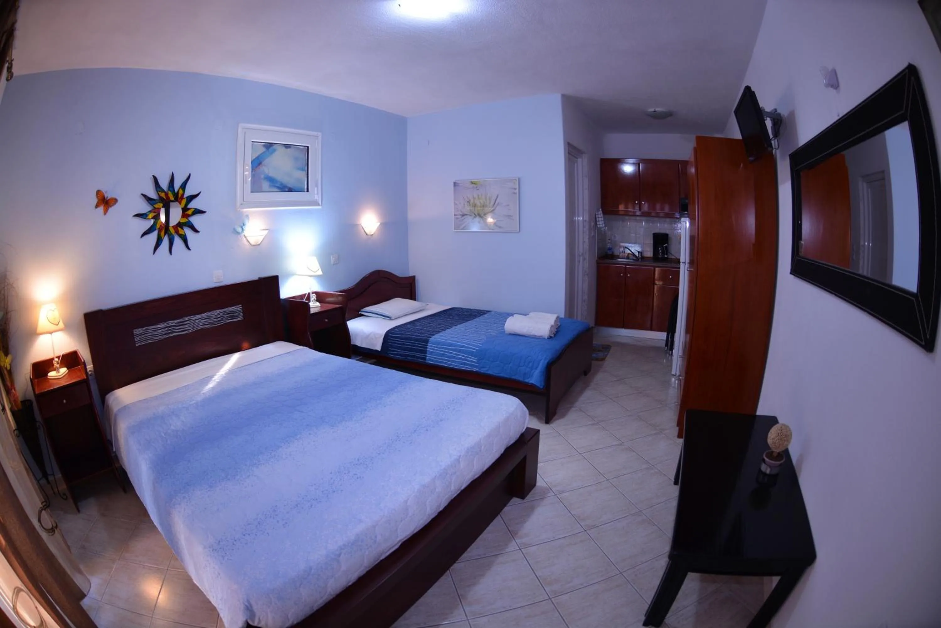 Photo of the whole room, Bed in House Stella Tasos