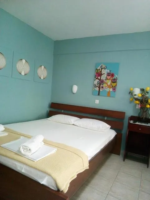 Bedroom, Bed in House Stella Tasos