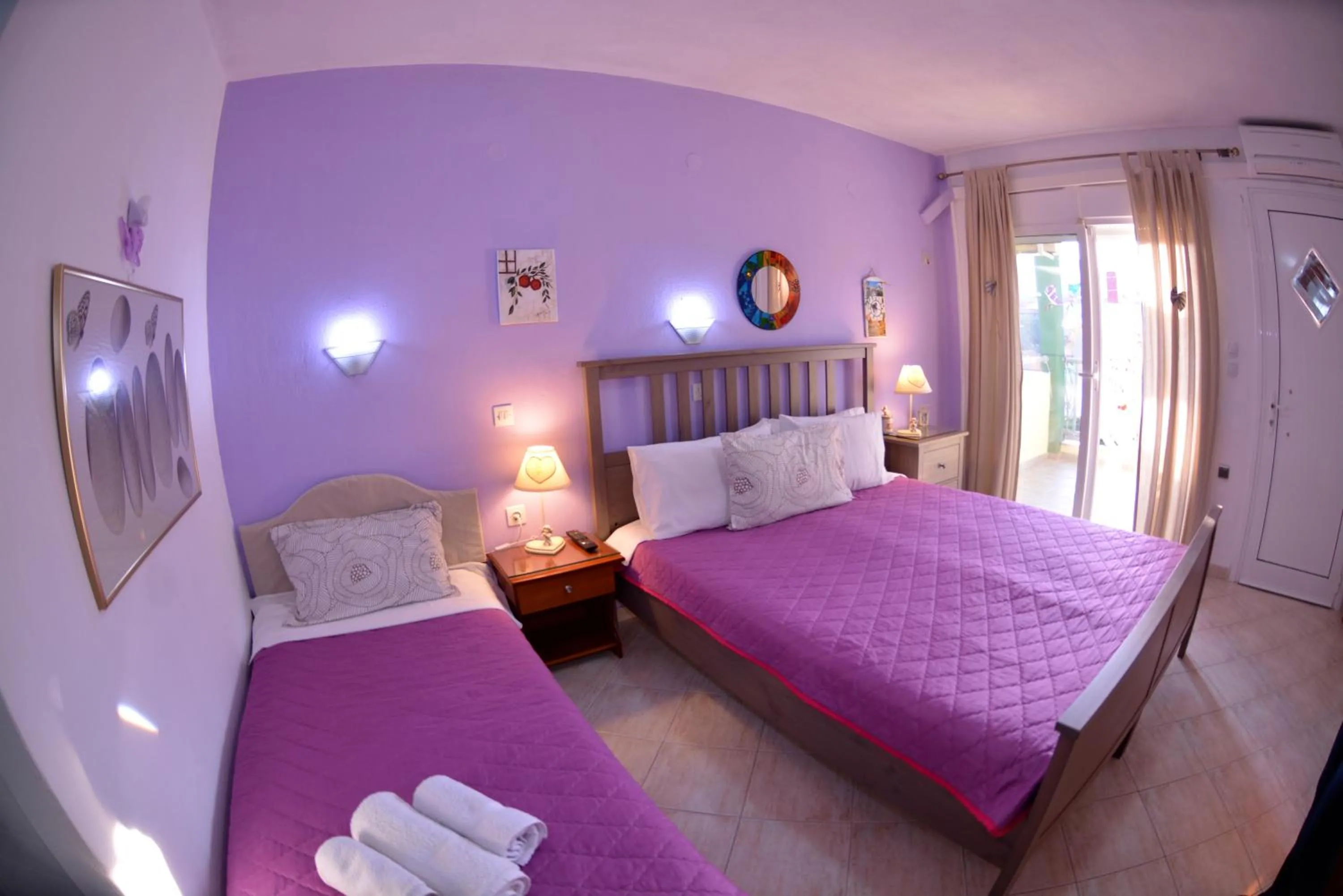 Spring, Bed in House Stella Tasos