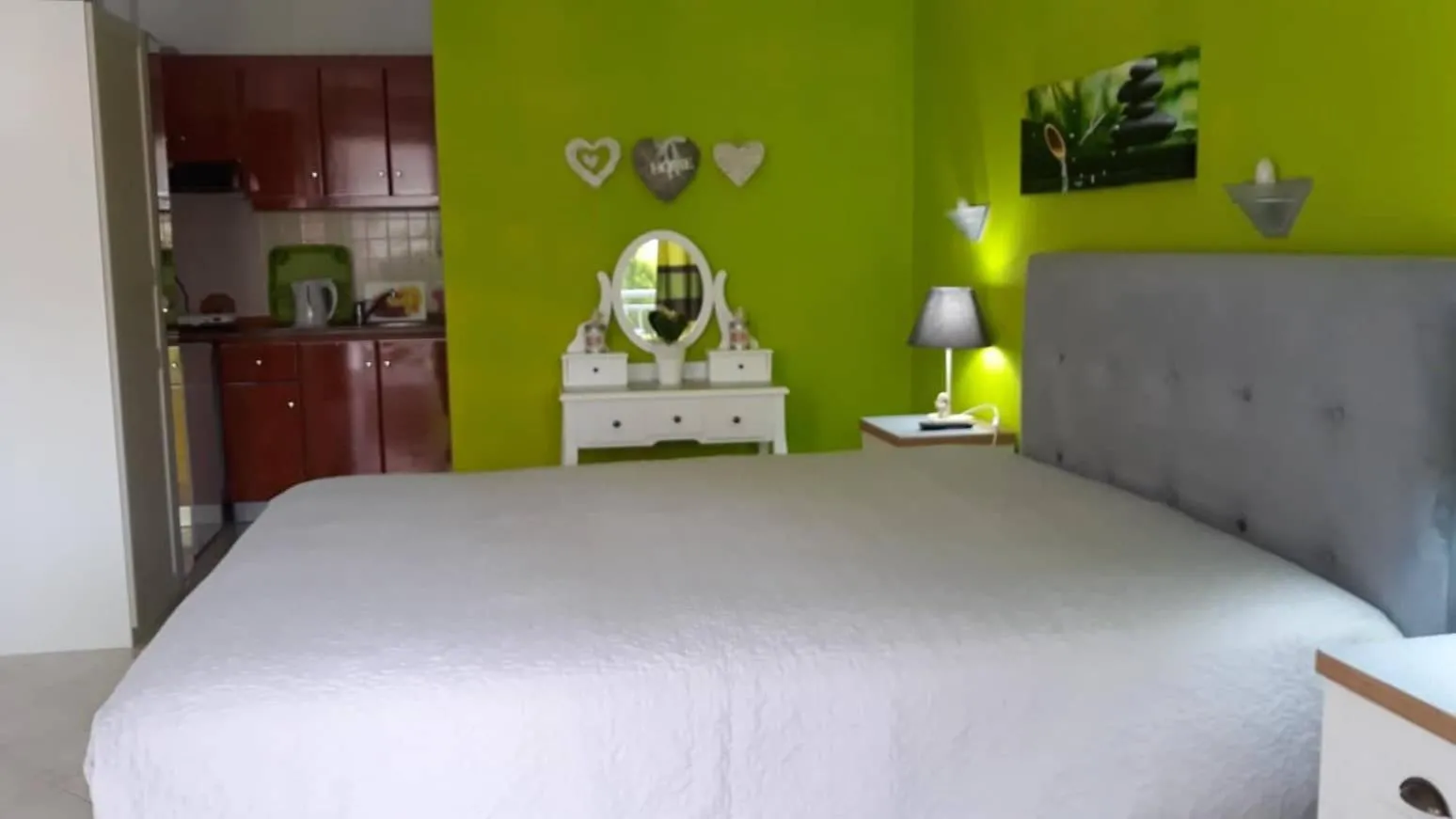 Bed in House Stella Tasos