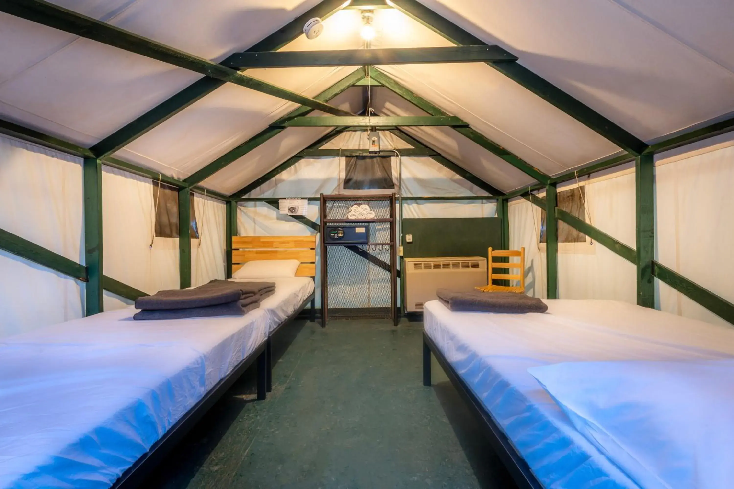 Bed in Curry Village Bed in Curry Village