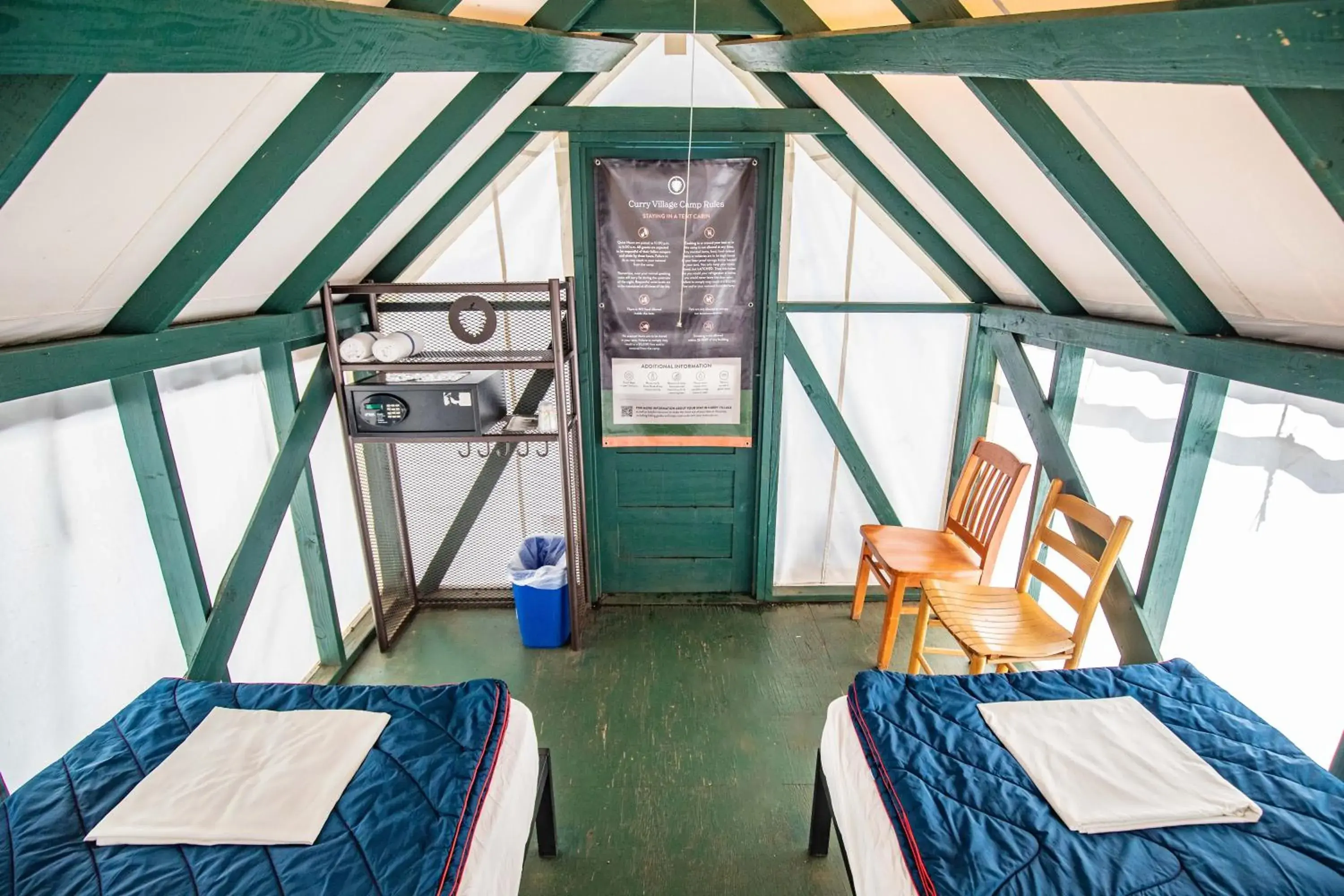 Bed in Curry Village Bed in Curry Village