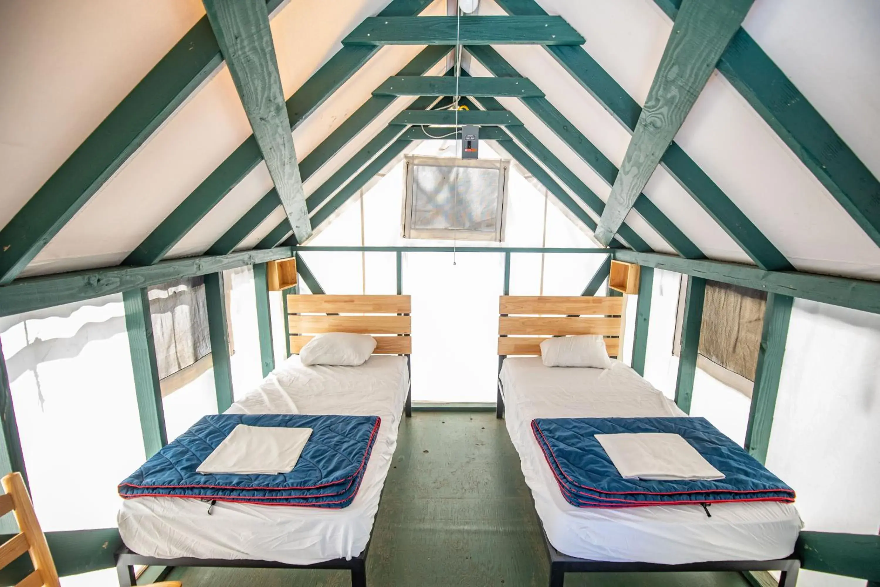 Bed in Curry Village Bed in Curry Village