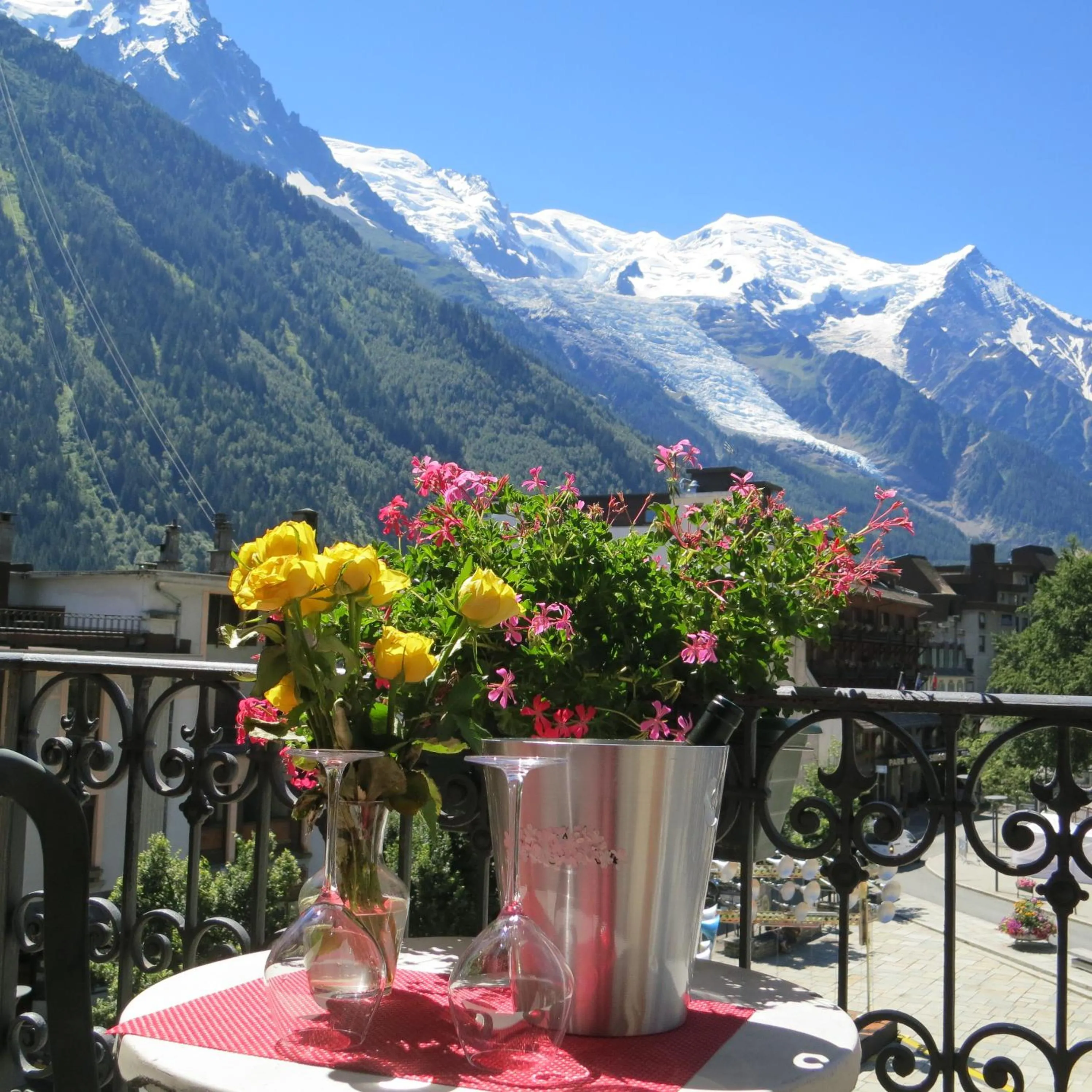 View (from property/room) in Hotel Le Chamonix