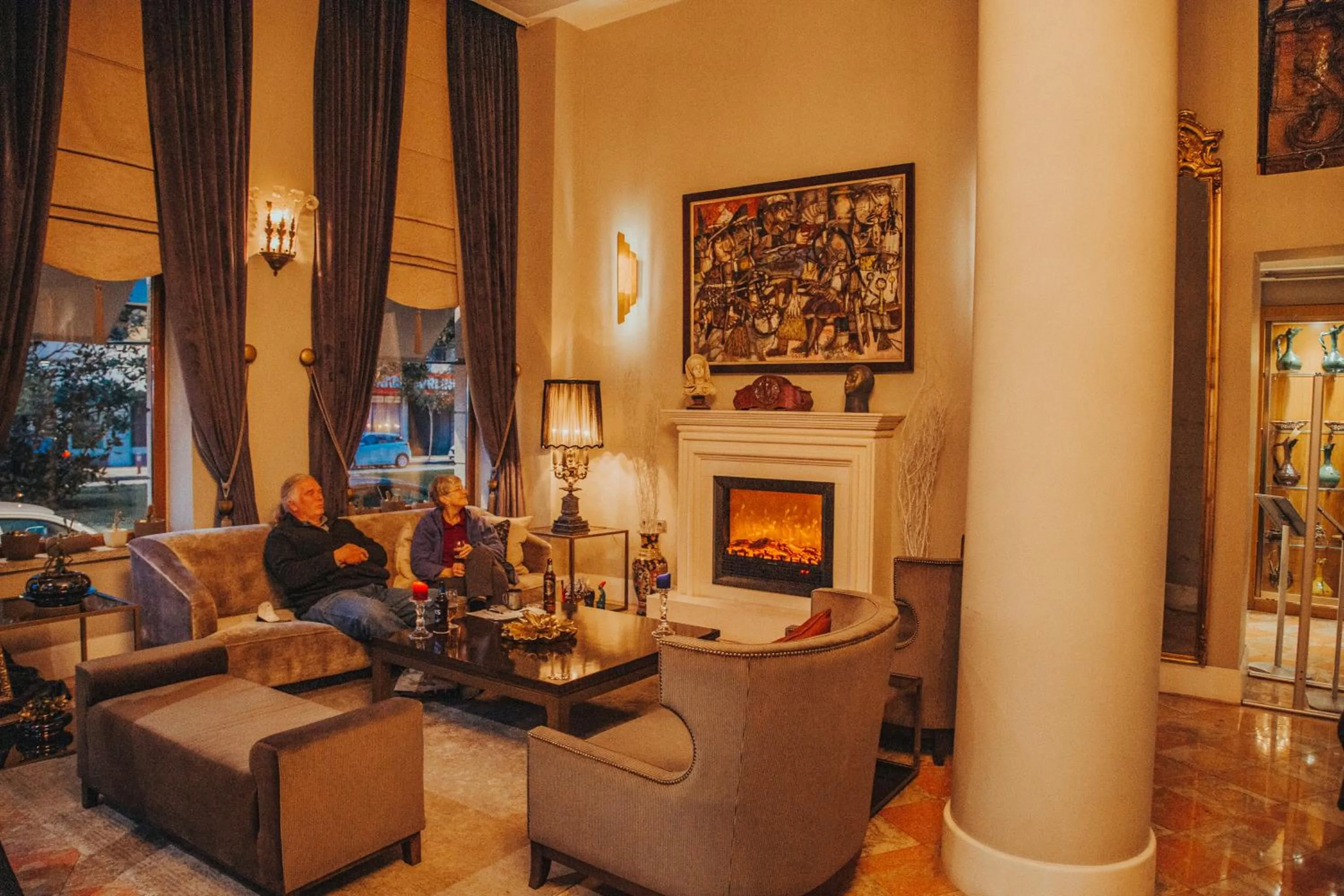 Lobby or reception in ATLAS OTELİ